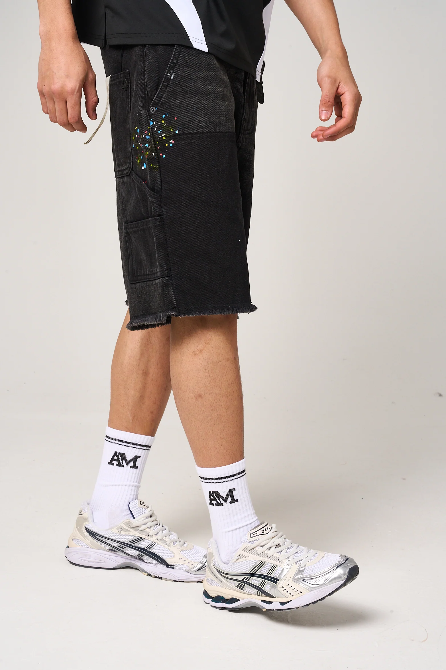 Allende Carpenter Denim Short Black - Image 4