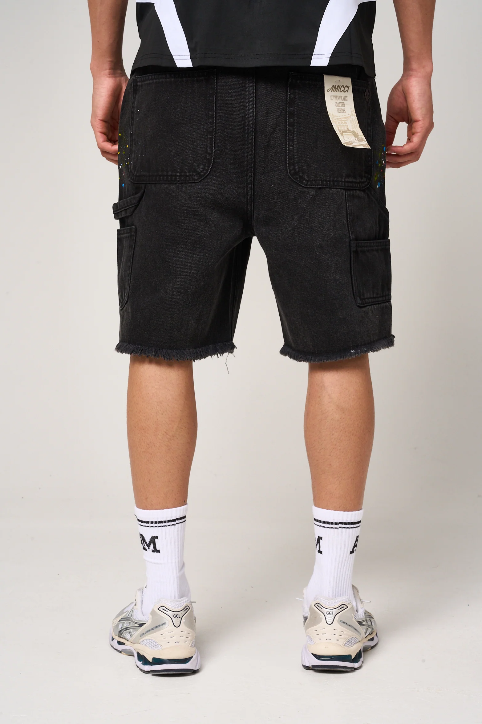 Allende Carpenter Denim Short Black - Image 8