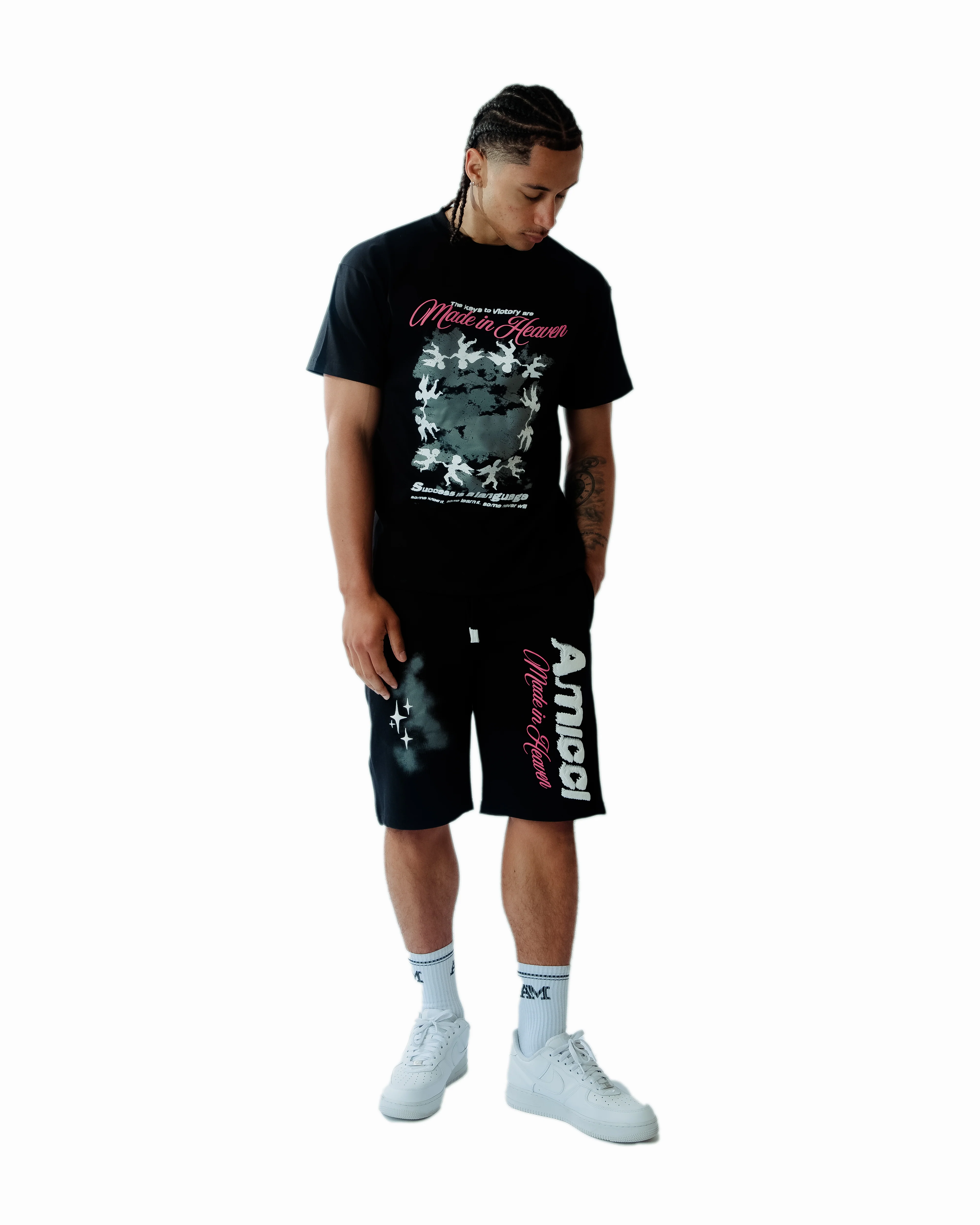 Angeli Graphic Short Black - Image 5