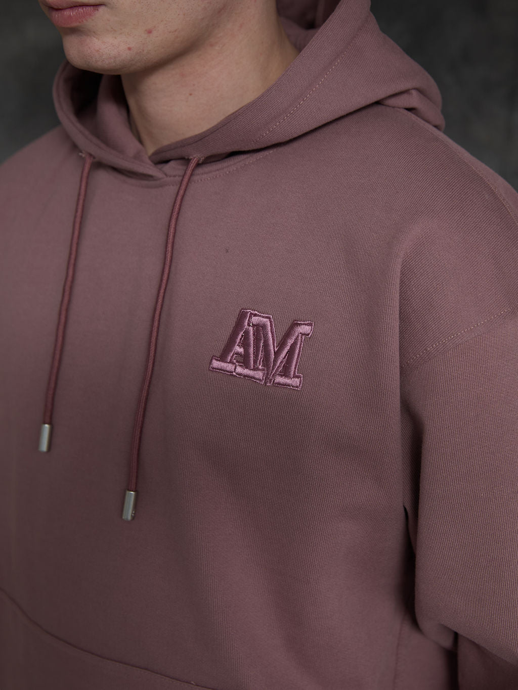 Astori Hoodie Dark Mauve - Image 3