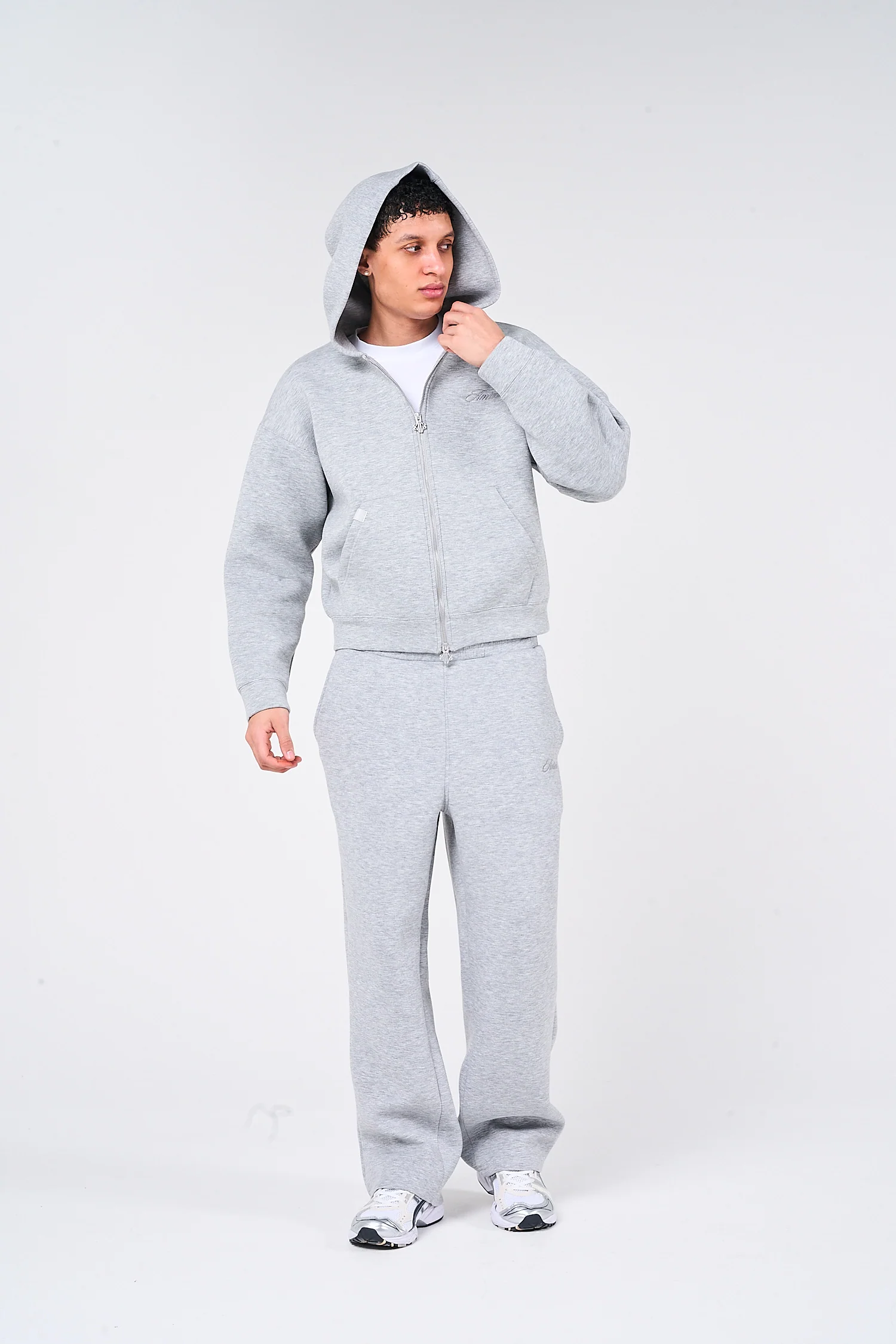 Atelier Grey Scuba Hoodie - Image 5