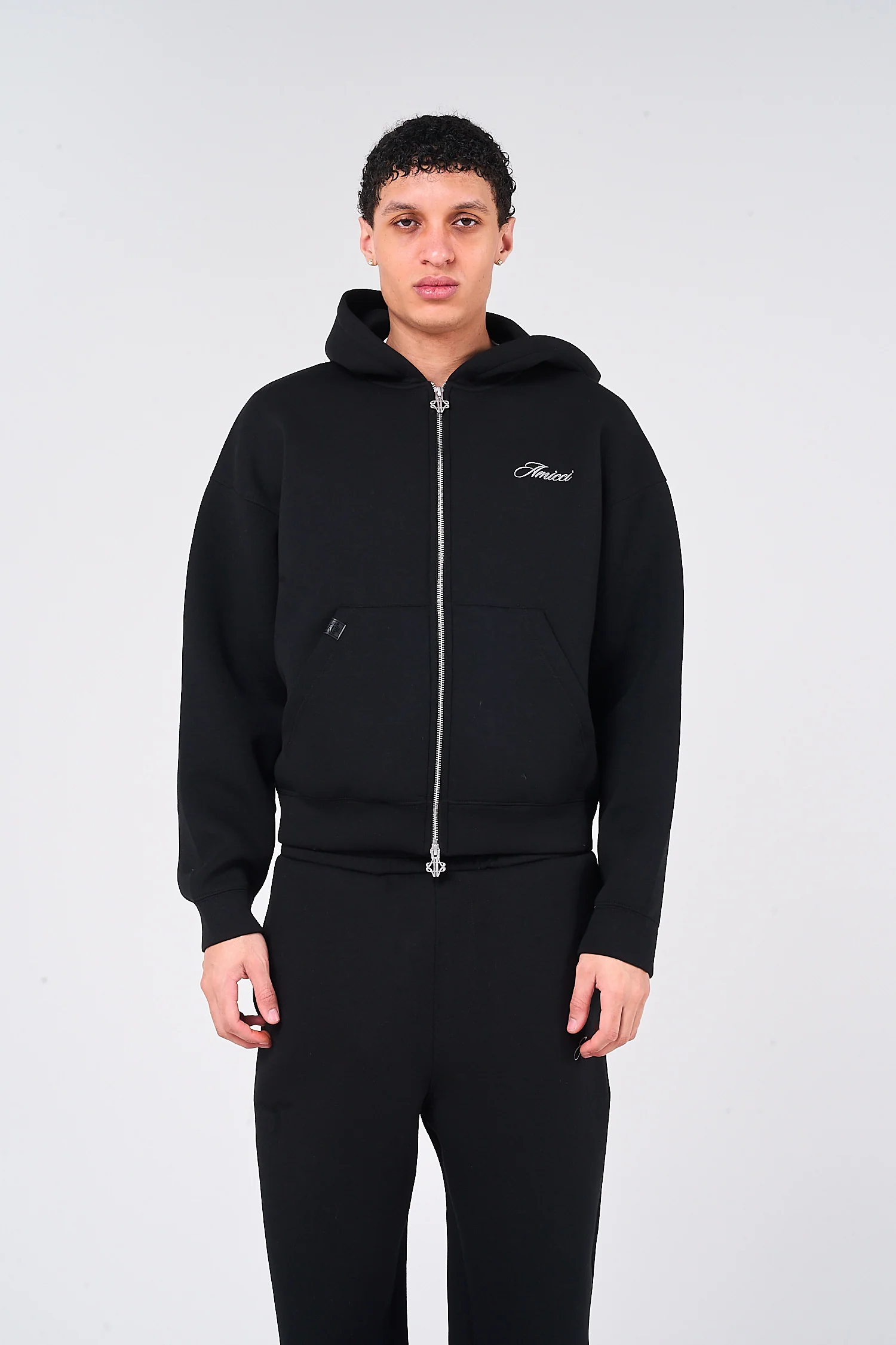 Atelier Black Scuba Hoodie - Image 4