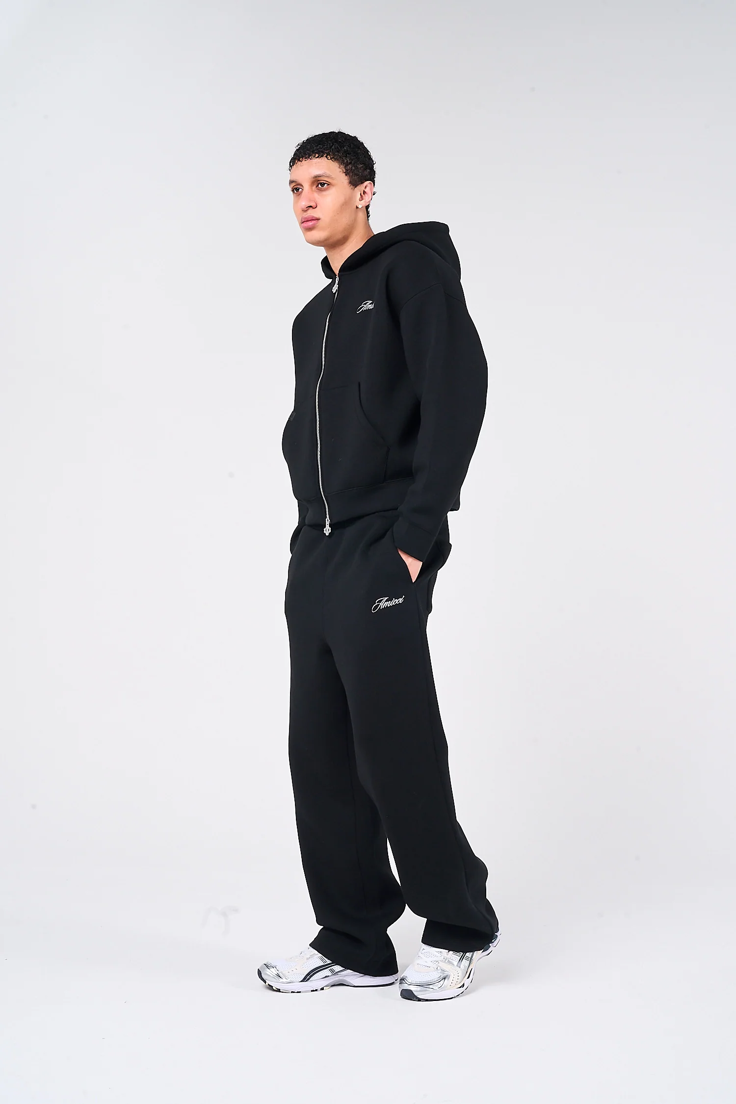 Atelier Black Scuba Hoodie - Image 5