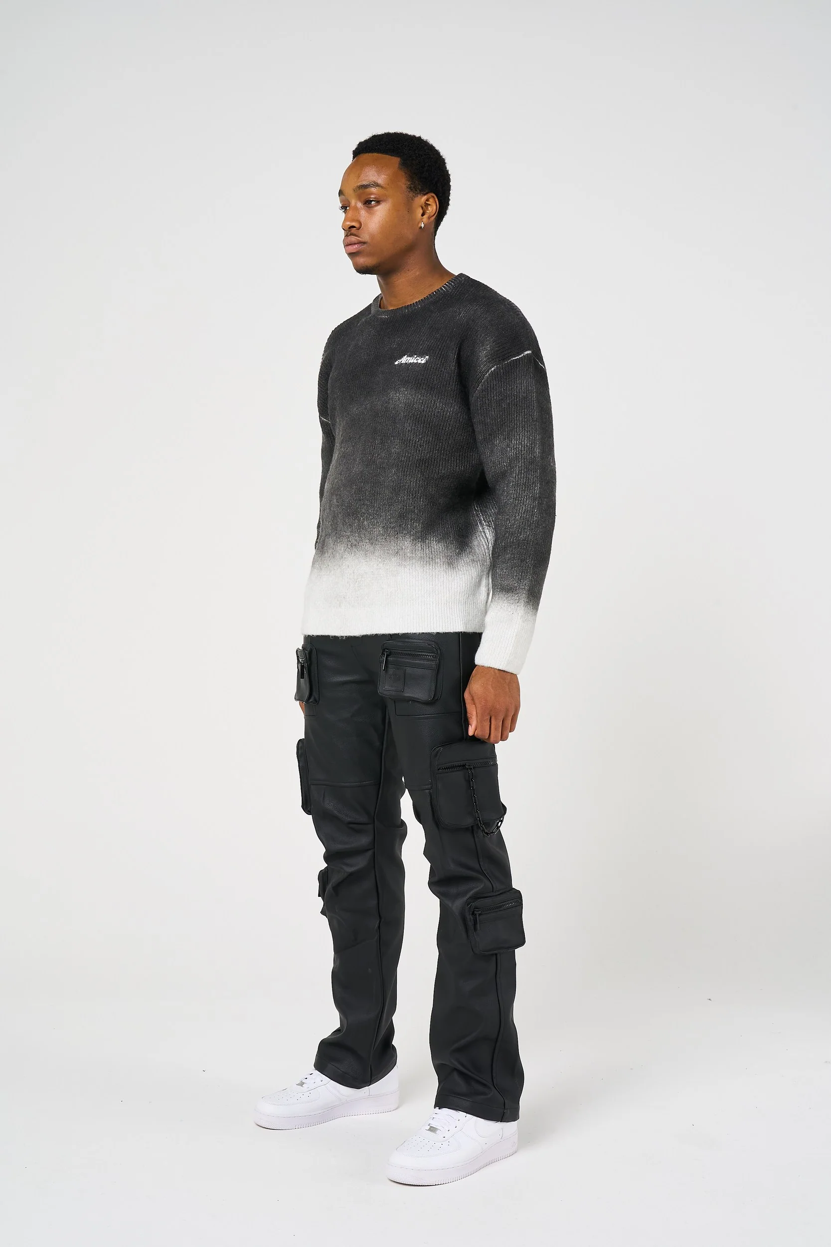 Barrett Grey Knitted Sweatshirt