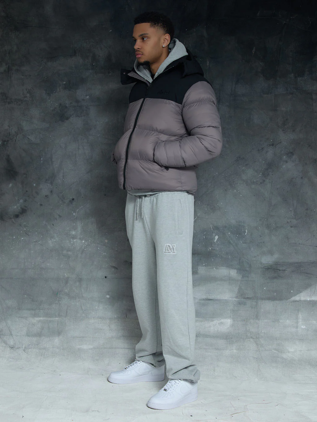 Bellezza Puffer Jacket Grey - Image 6