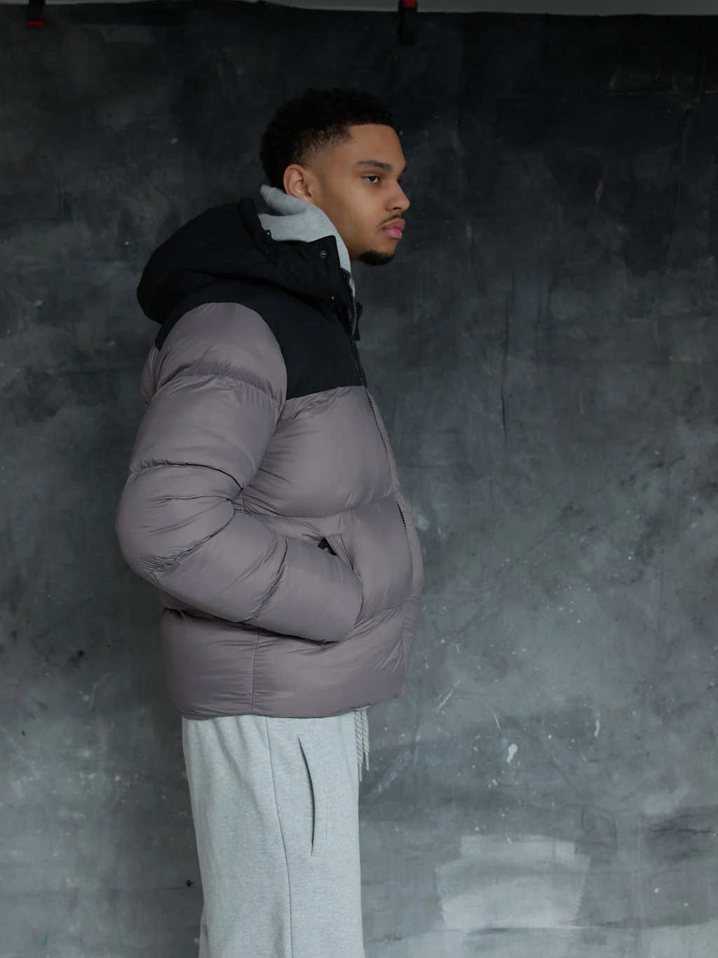 Bellezza Puffer Jacket Grey - Image 8