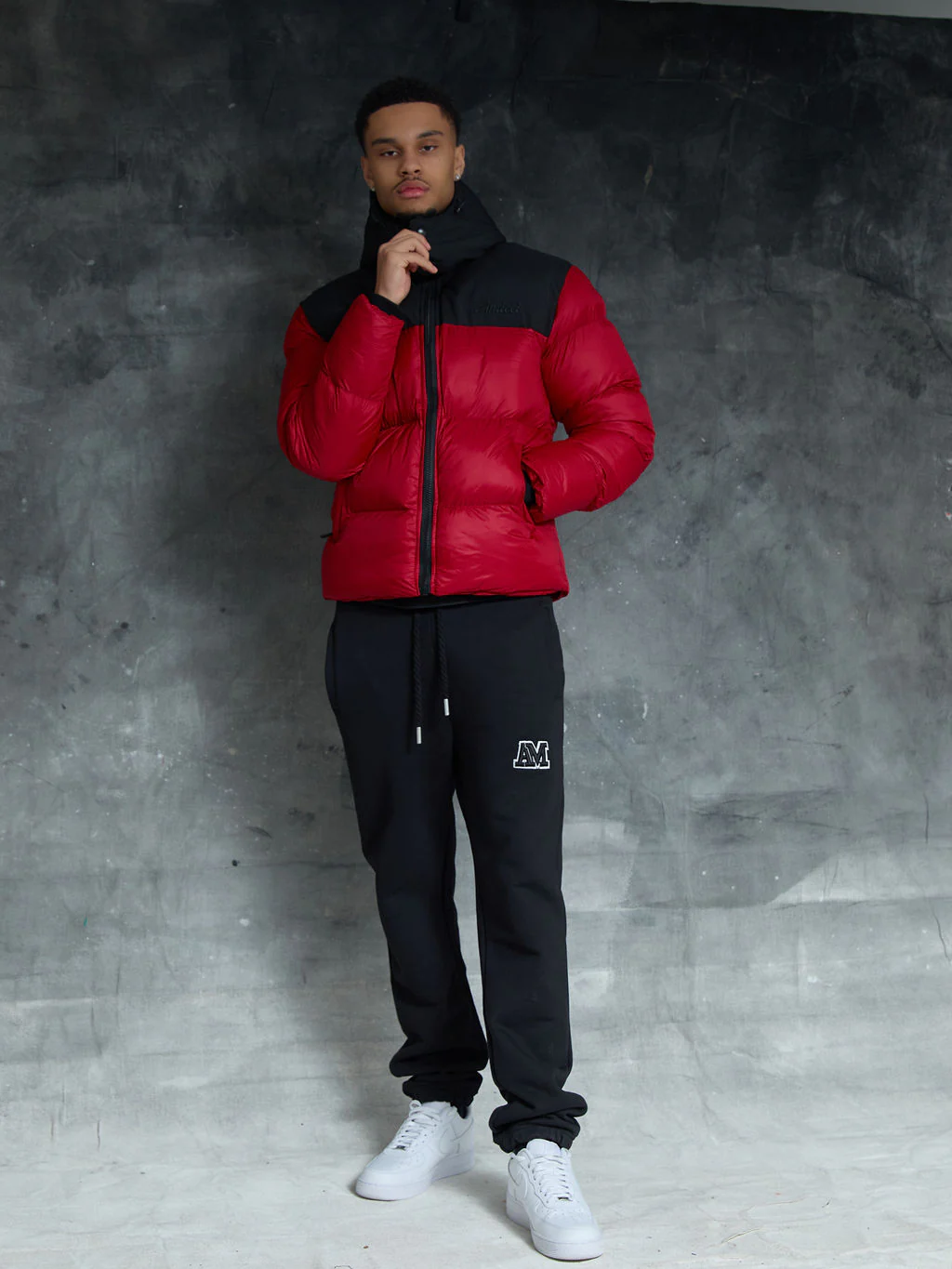 Bellezza Puffer Jacket Red - Image 6