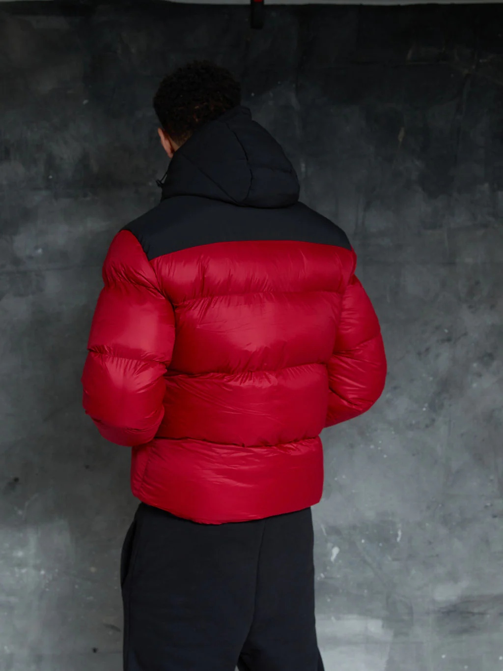 Bellezza Puffer Jacket Red - Image 9
