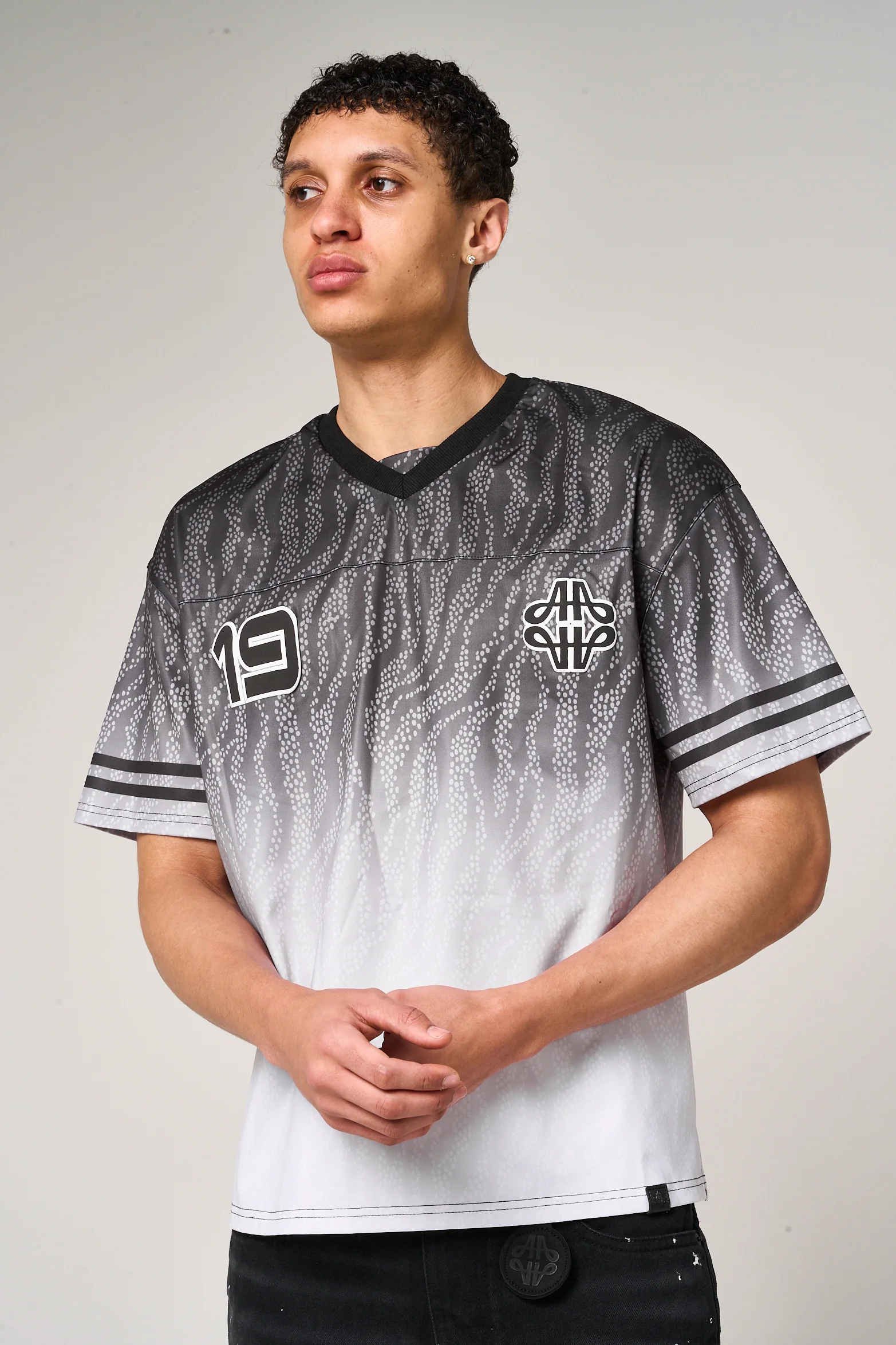 Benito Football Jersey Black - Image 2