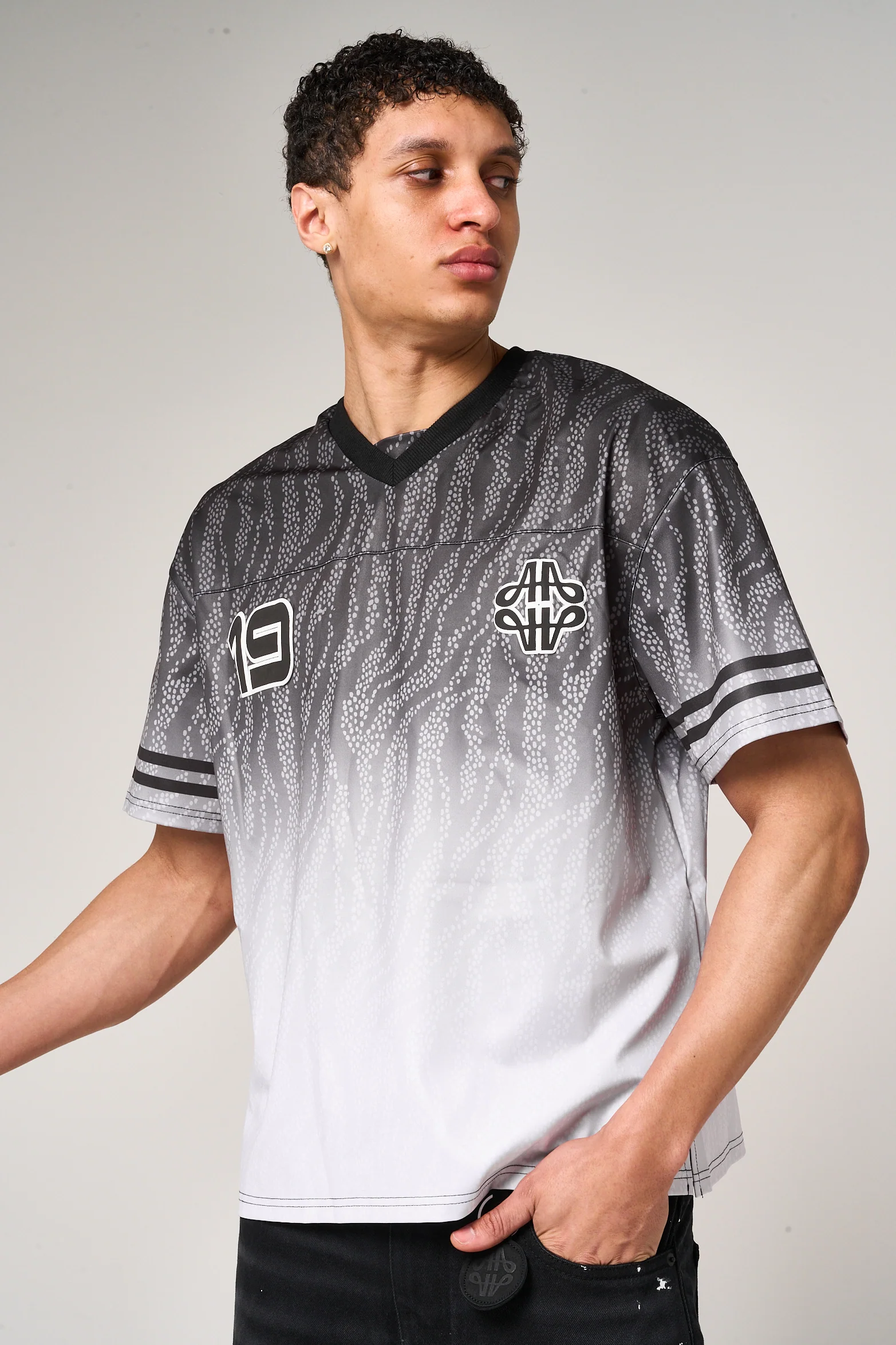 Benito Football Jersey Black - Image 3