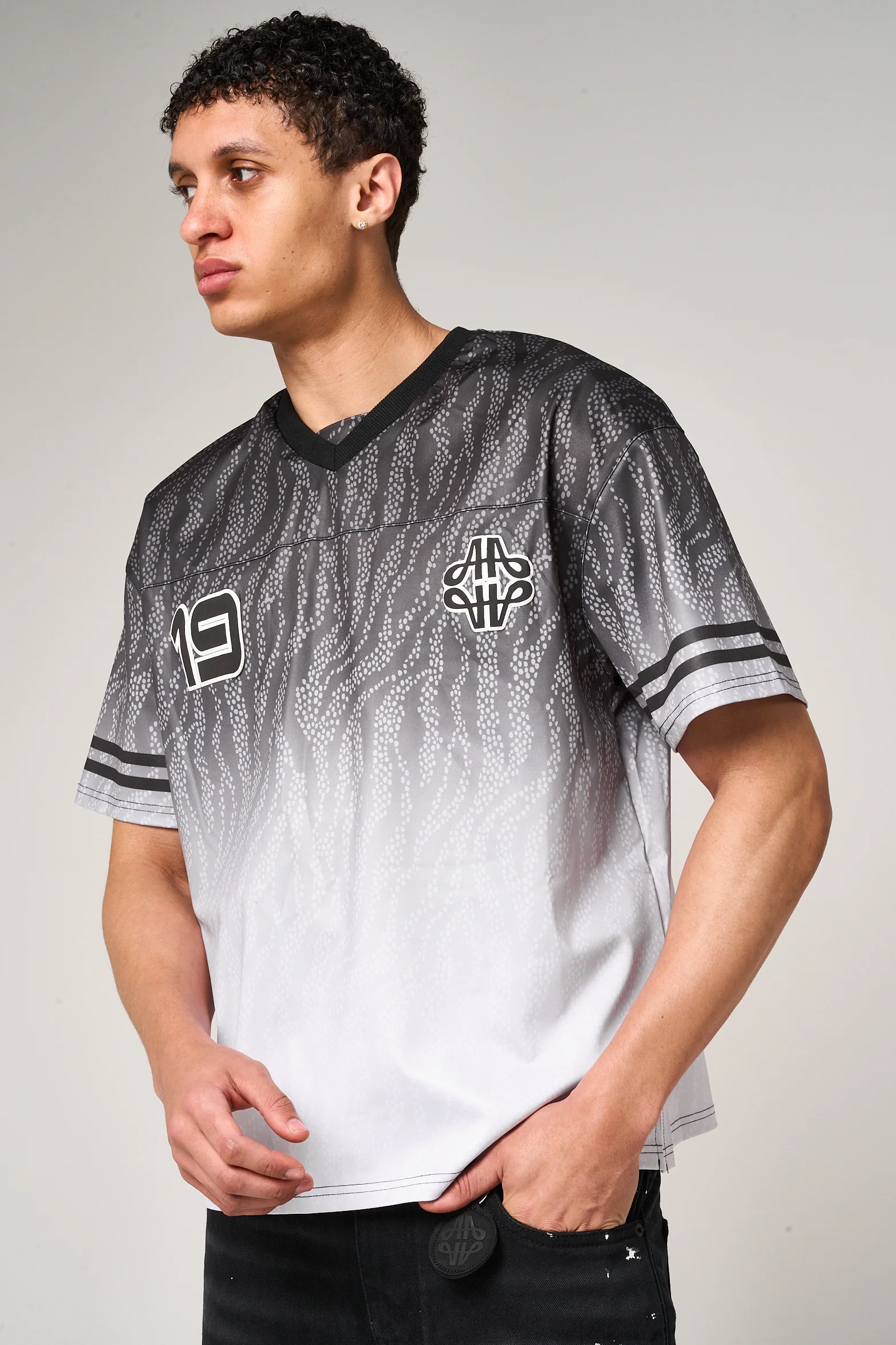 Benito Football Jersey Black - Image 7