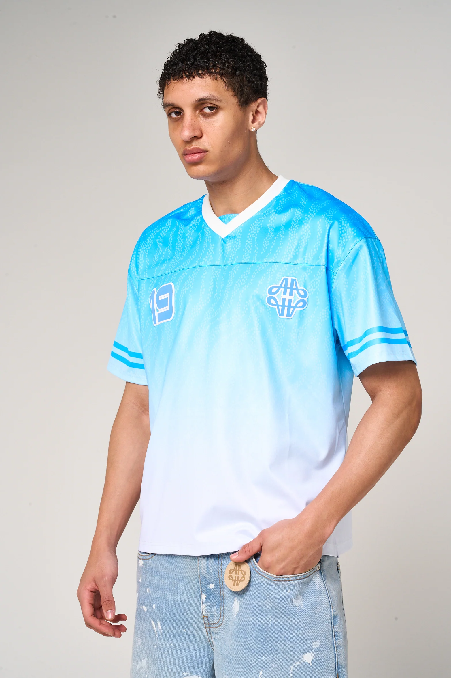 Benito Football Jersey Blue