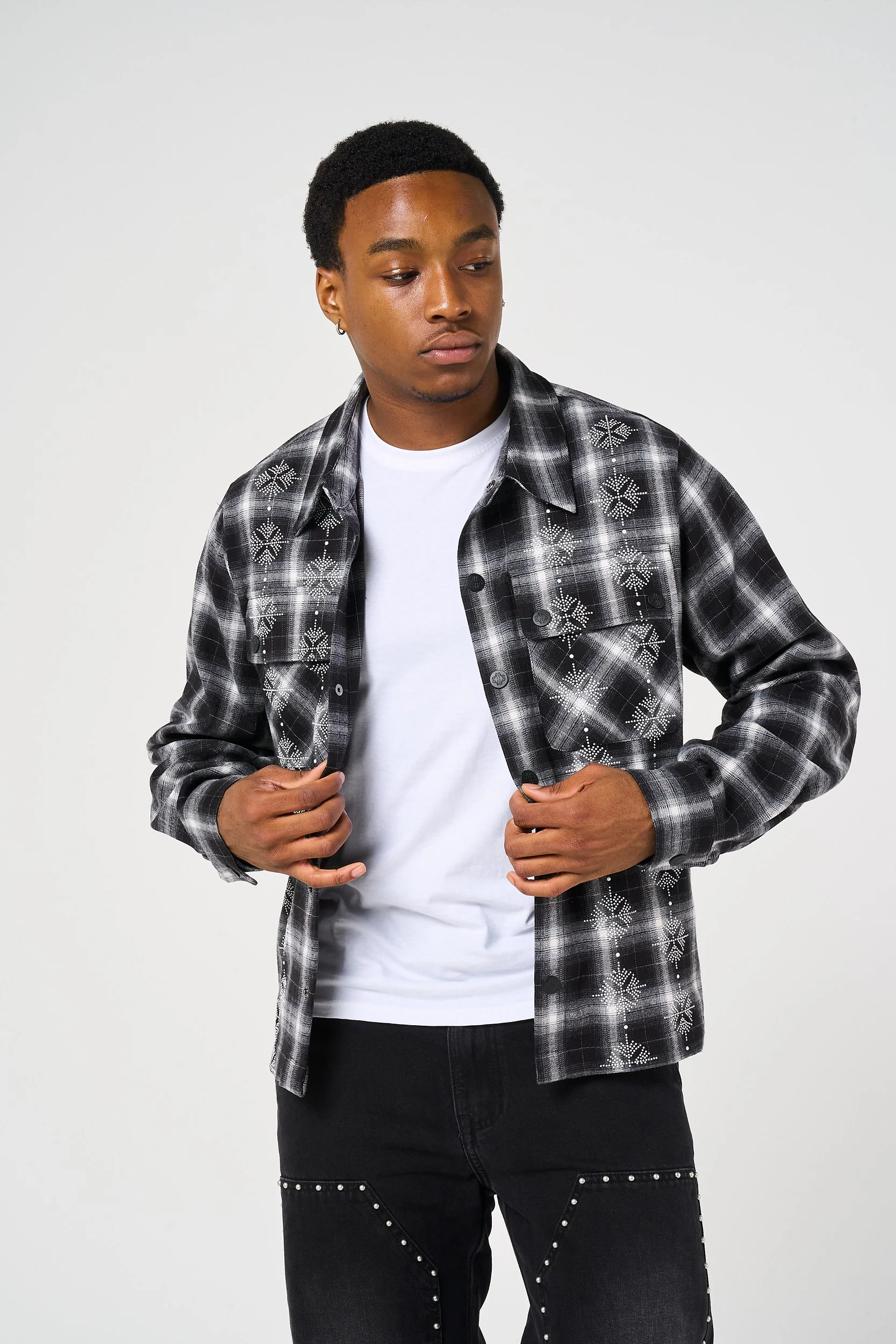 Brock Flannel Overshirt - Image 4