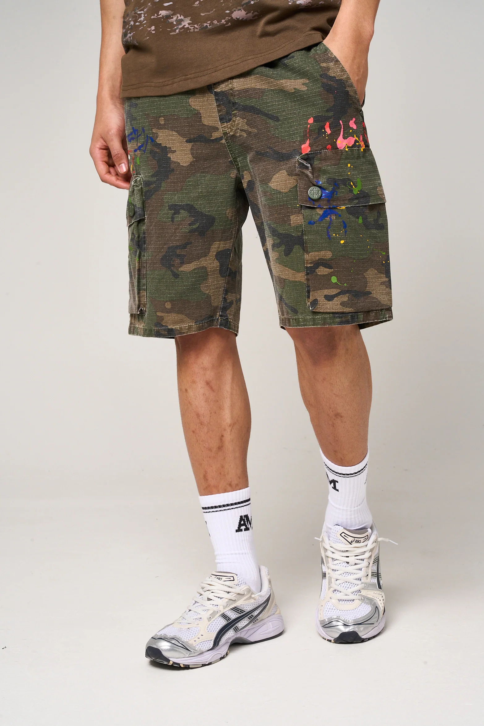 Colonel Camo Cargo Shorts - Image 3