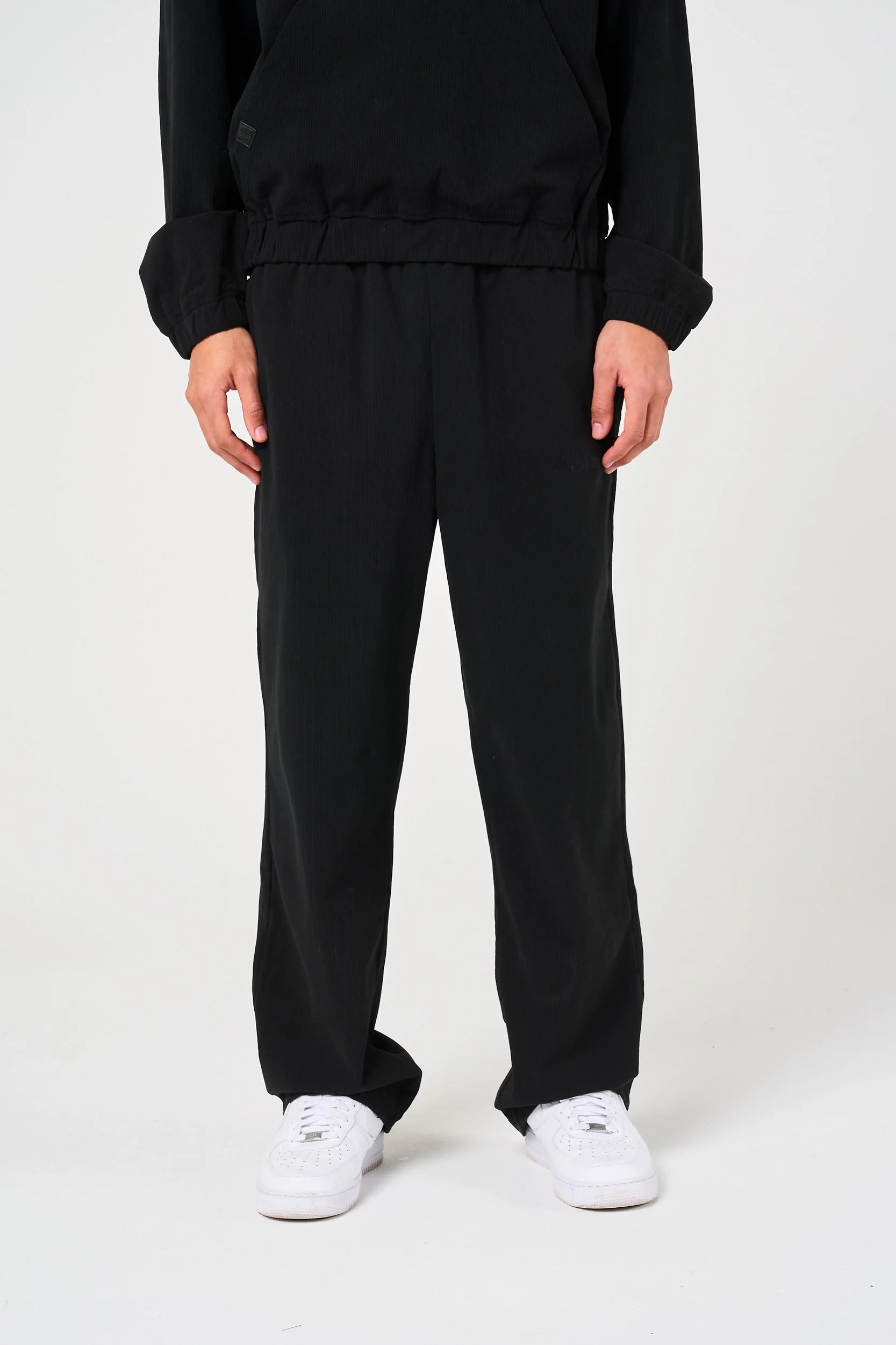 Cylinder Black Needlecord Jogger - Image 3