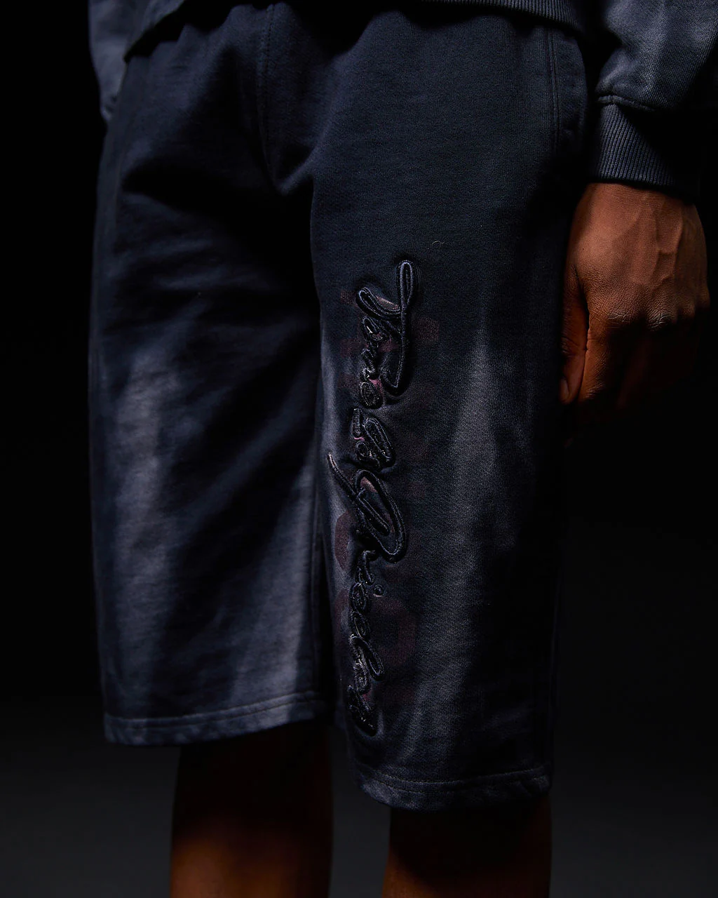 Enzo Navy Shorts - Image 3