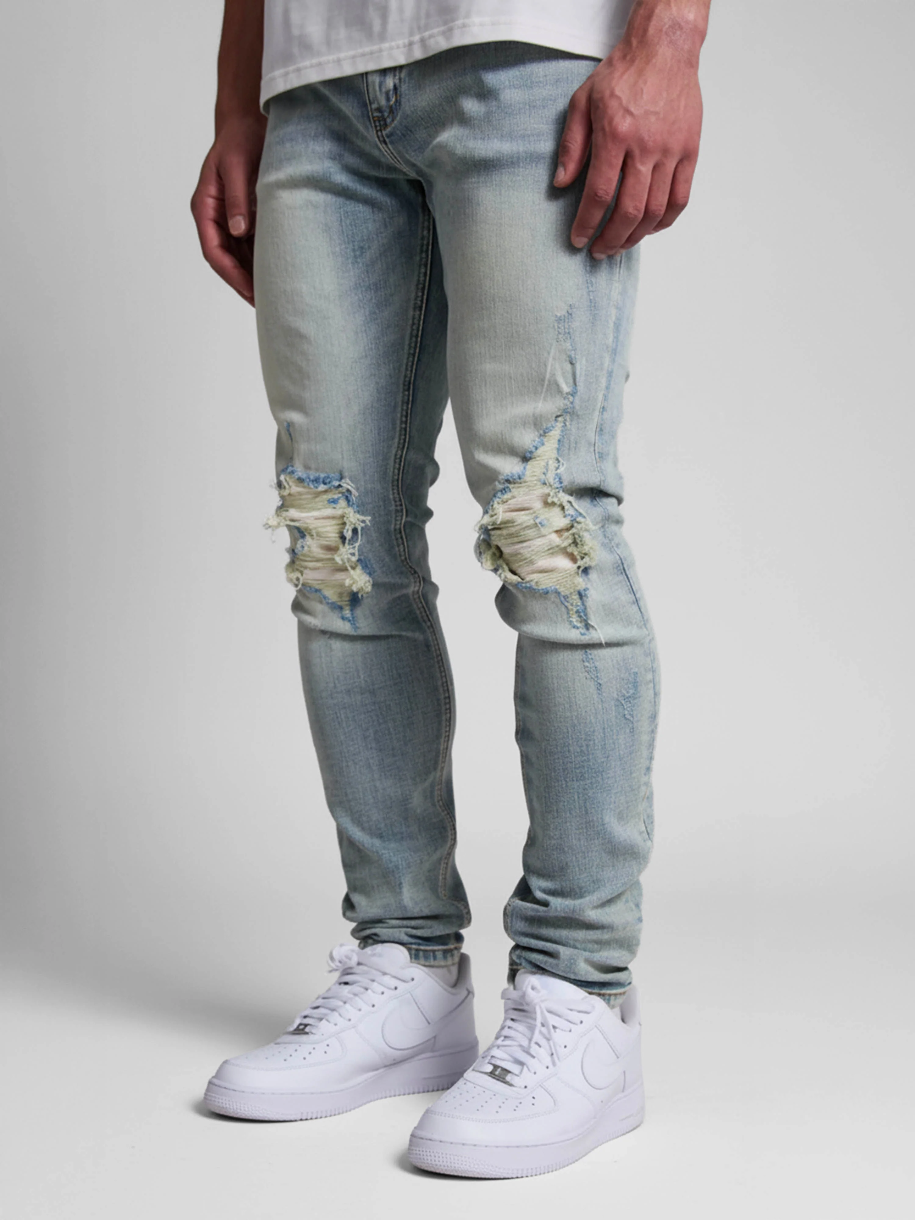 Fernando Blue Skinny Jean - Image 3