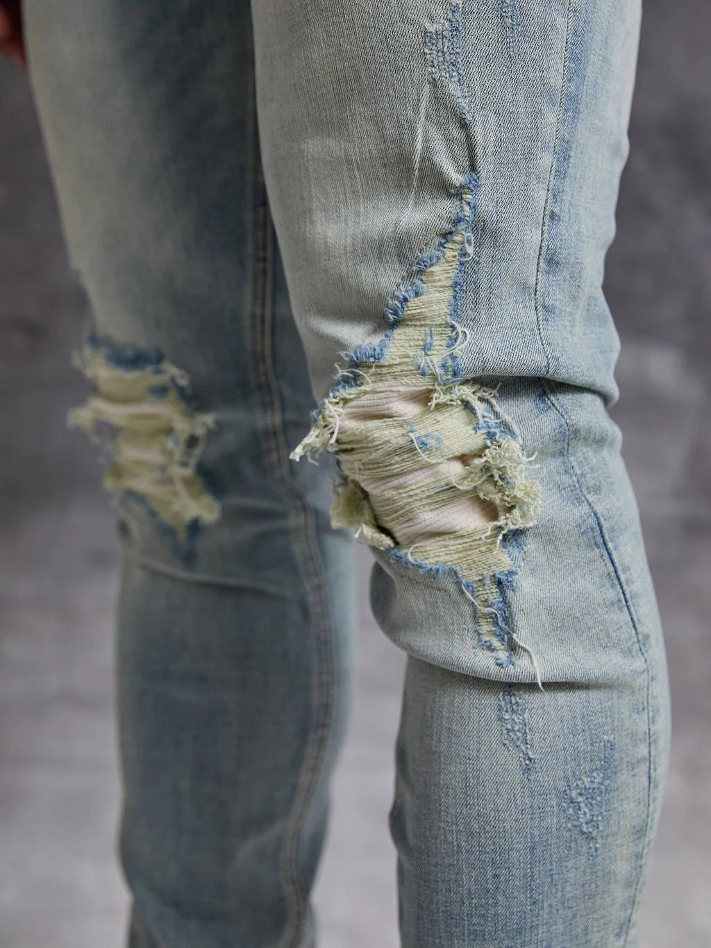 Fernando Blue Skinny Jean - Image 4