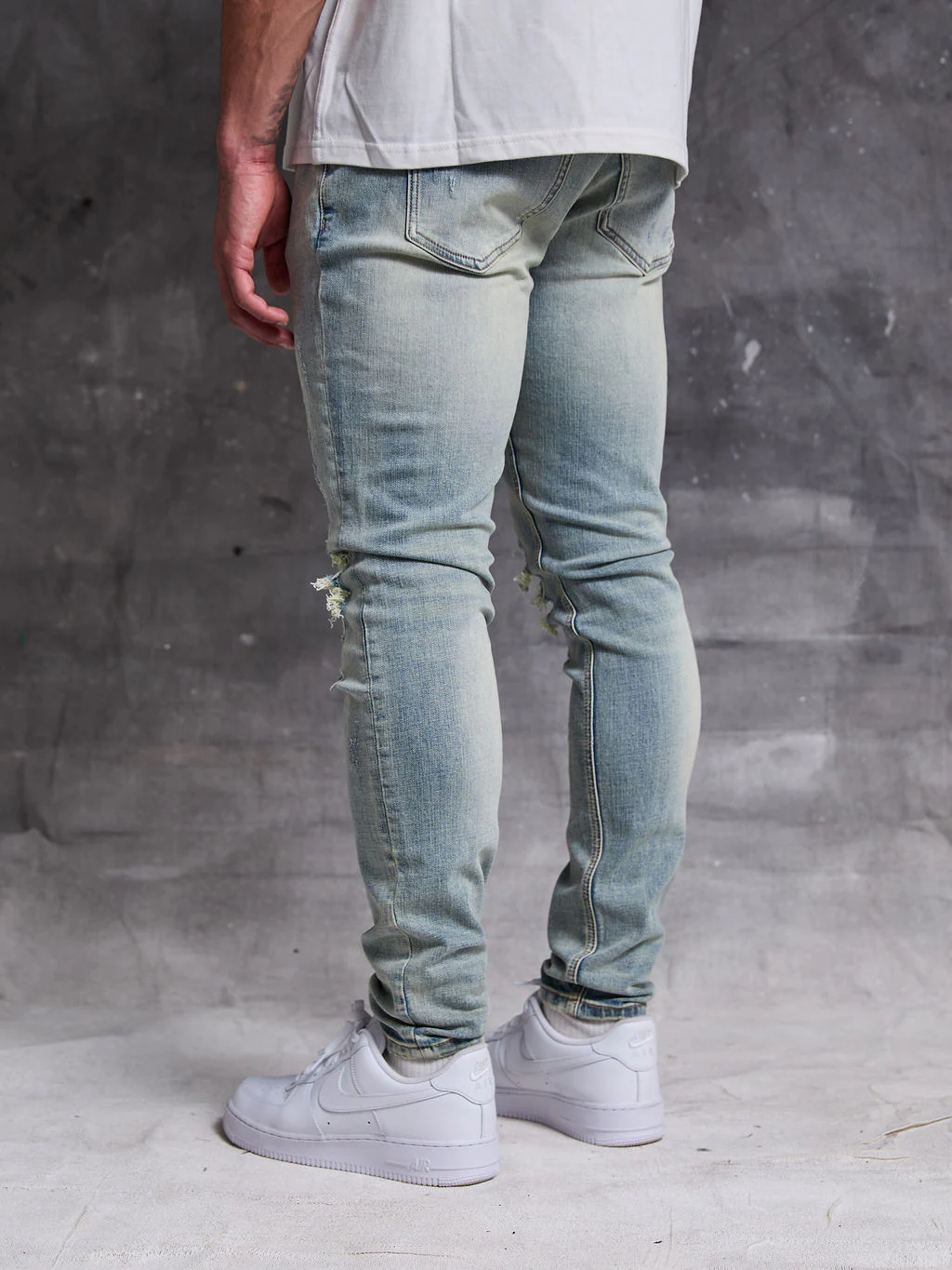 Fernando Blue Skinny Jean - Image 5