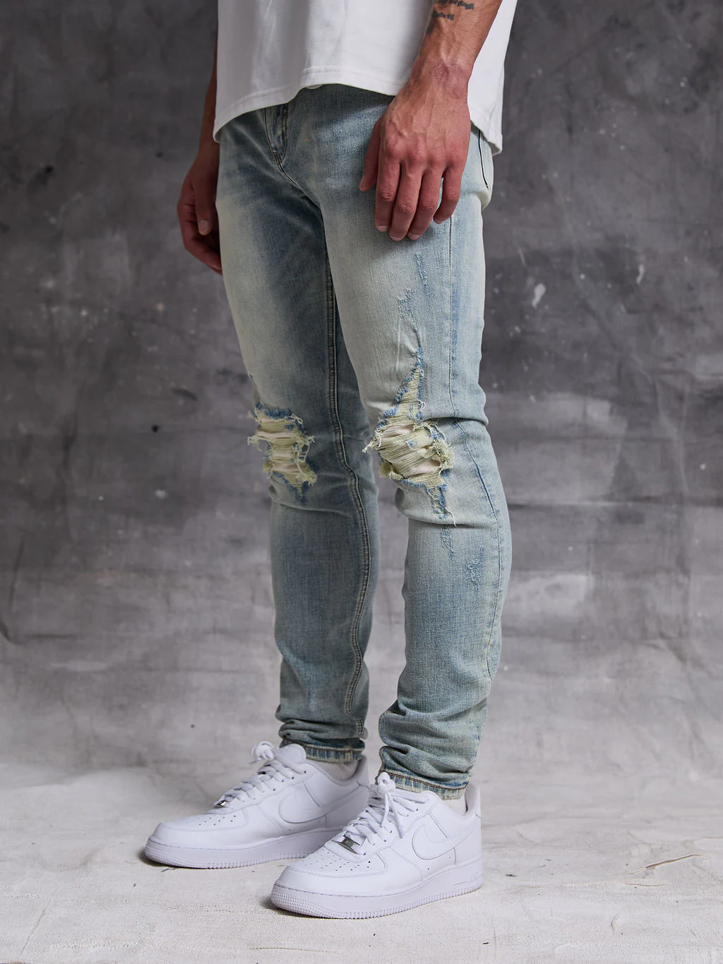Fernando Blue Skinny Jean - Image 6
