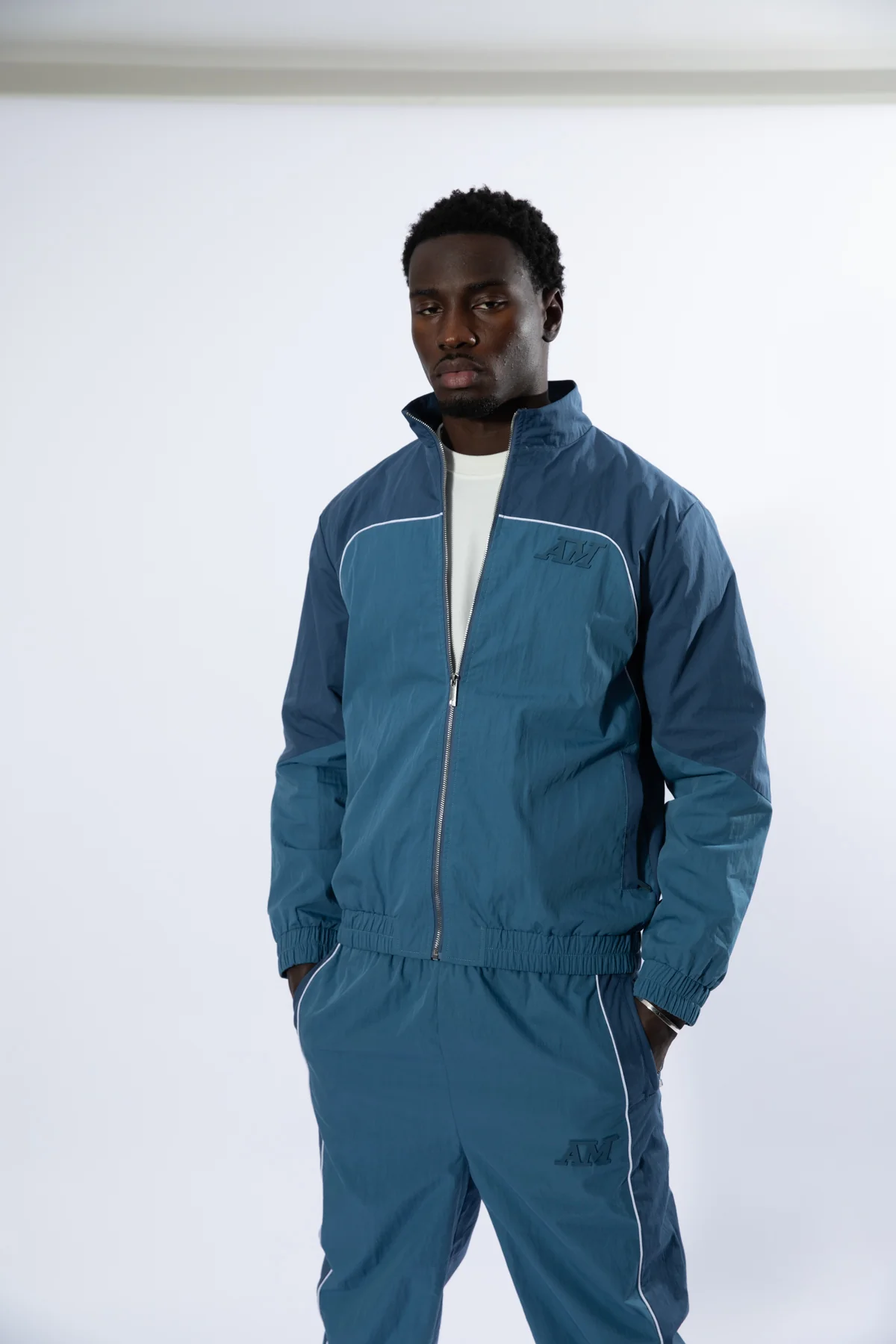 Forza Tracksuit Top Blue - Image 3