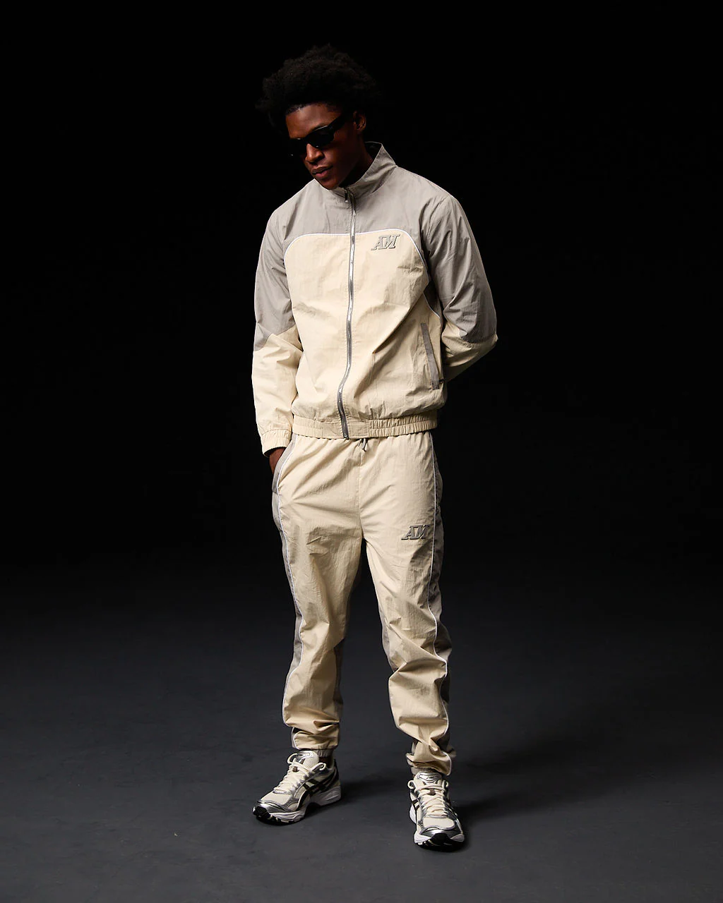 Forza Tracksuit Bottom Beige - Image 3
