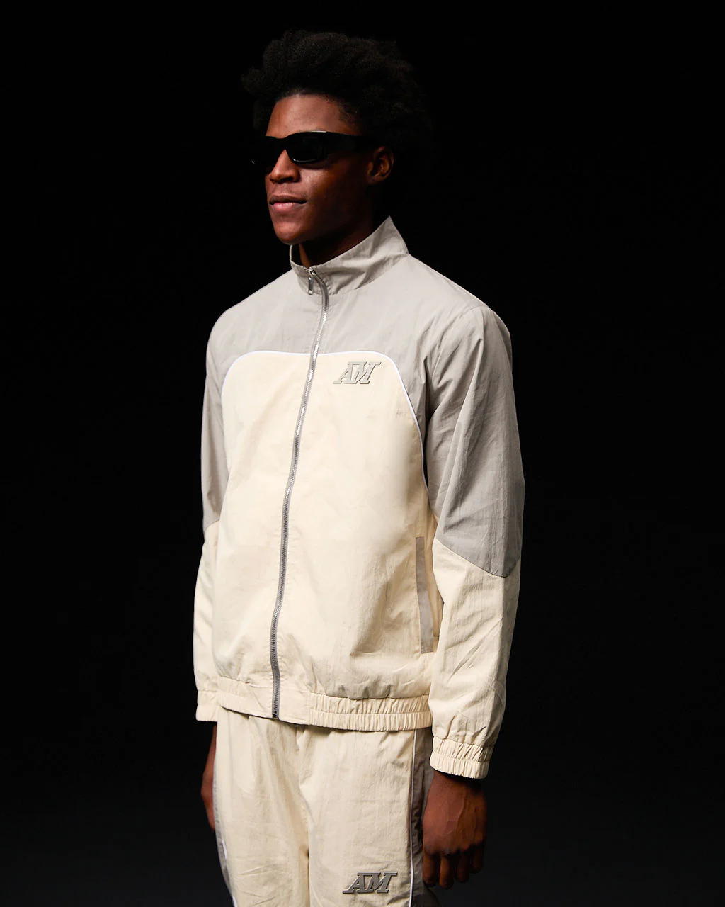 Forza Tracksuit Top Beige - Image 2