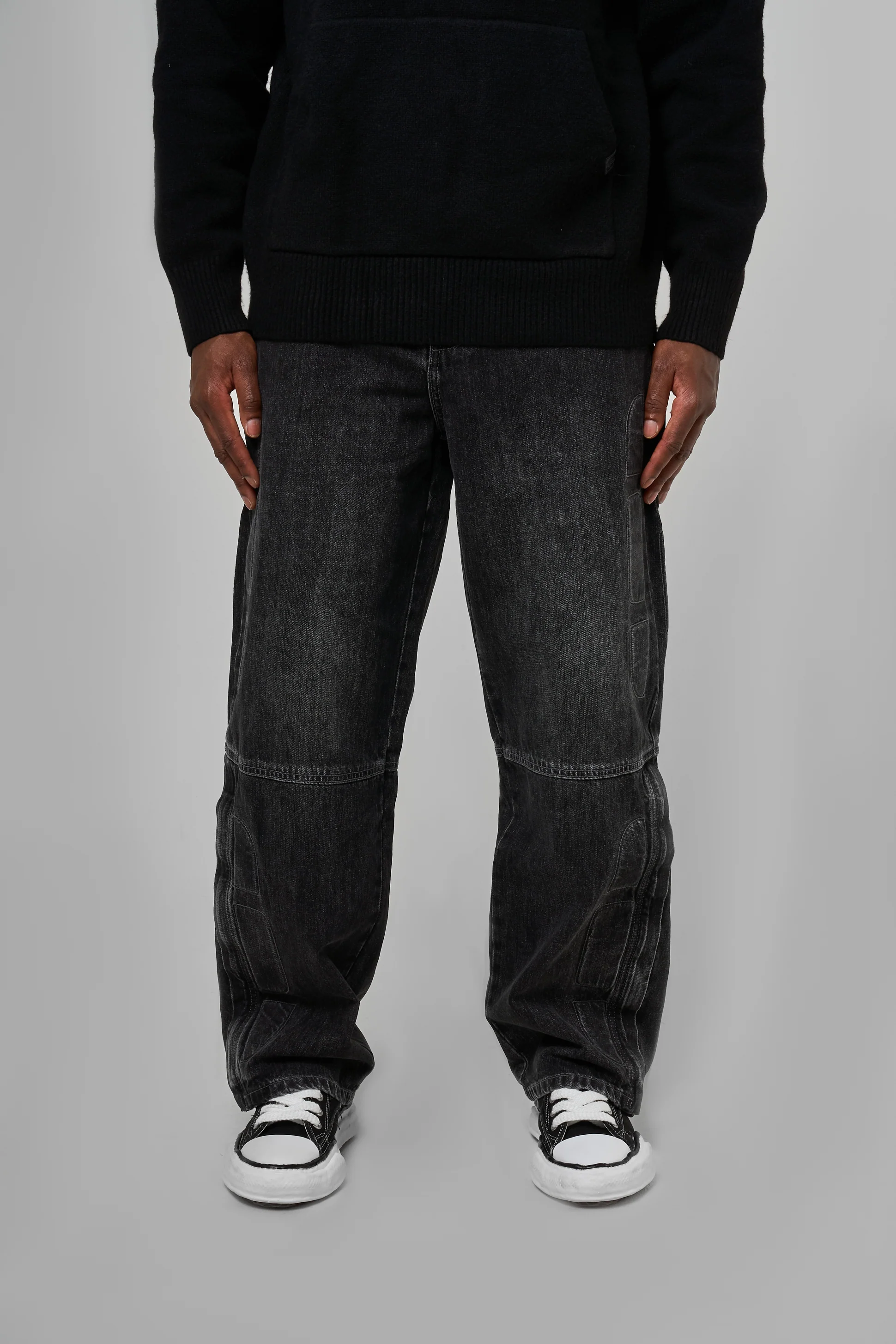 Generate Black Baggy Jean - Image 3