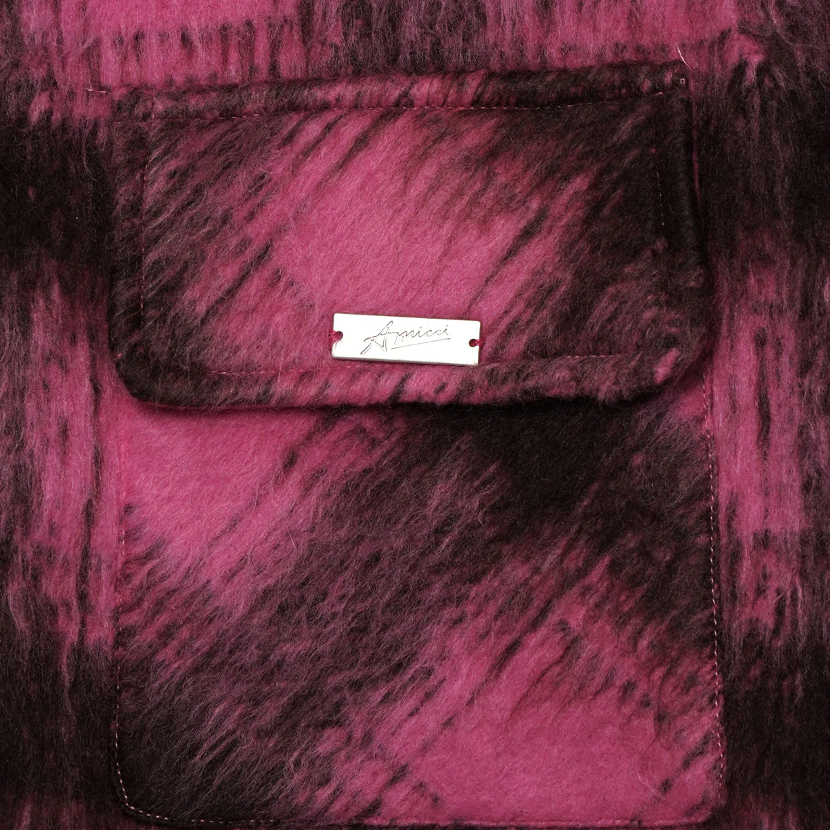 Gennaro Mohair Pink Shirt - Image 10