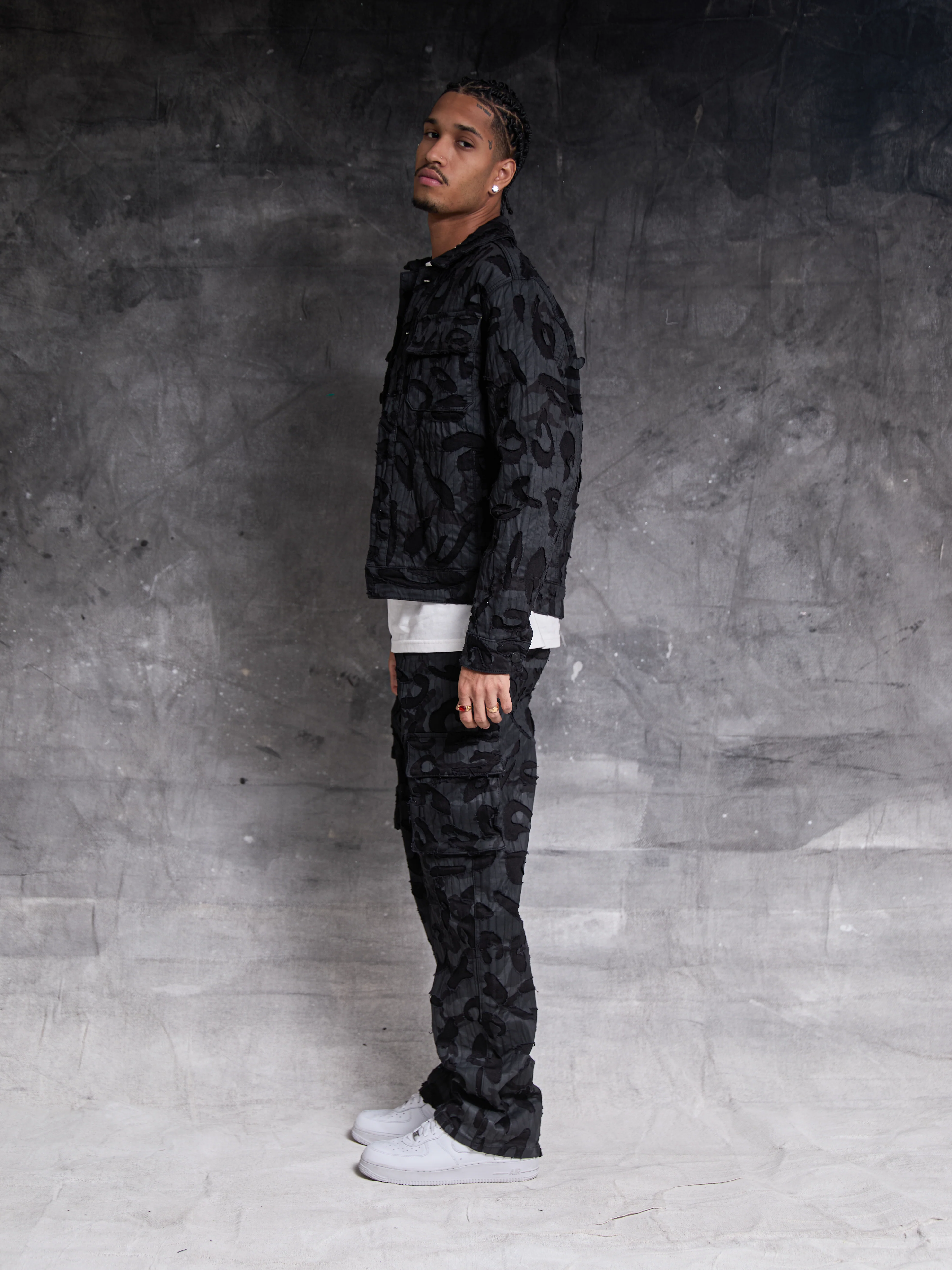 Geragio Black Denim Jean - Image 3