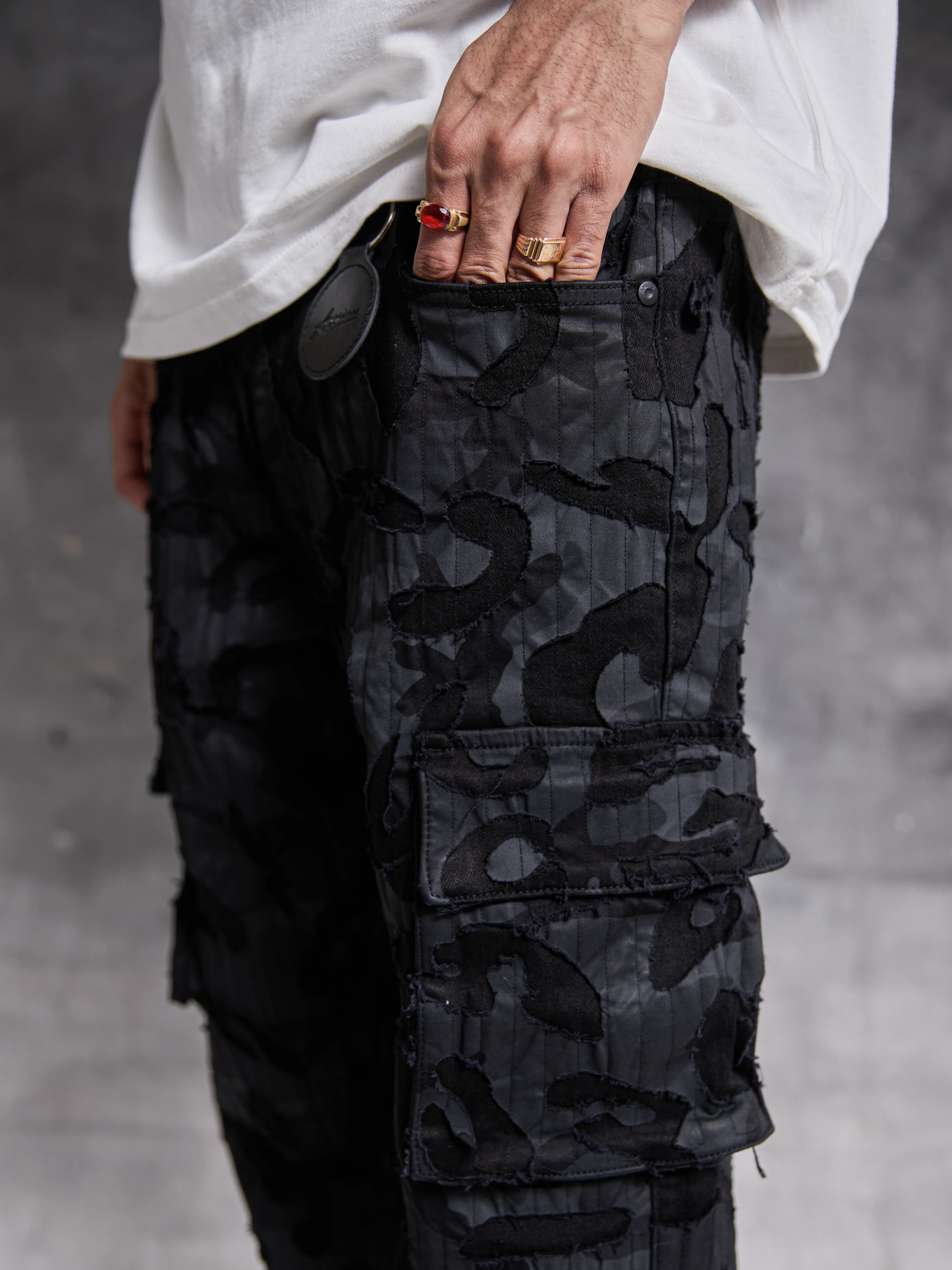 Geragio Black Denim Jean - Image 4