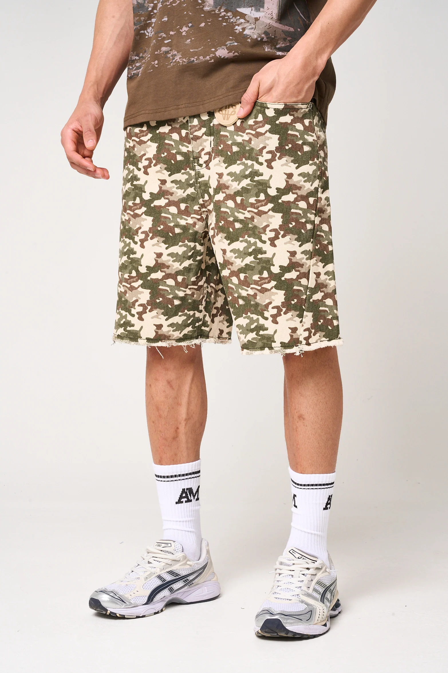 Guerrero Camo Denim Shorts - Image 2