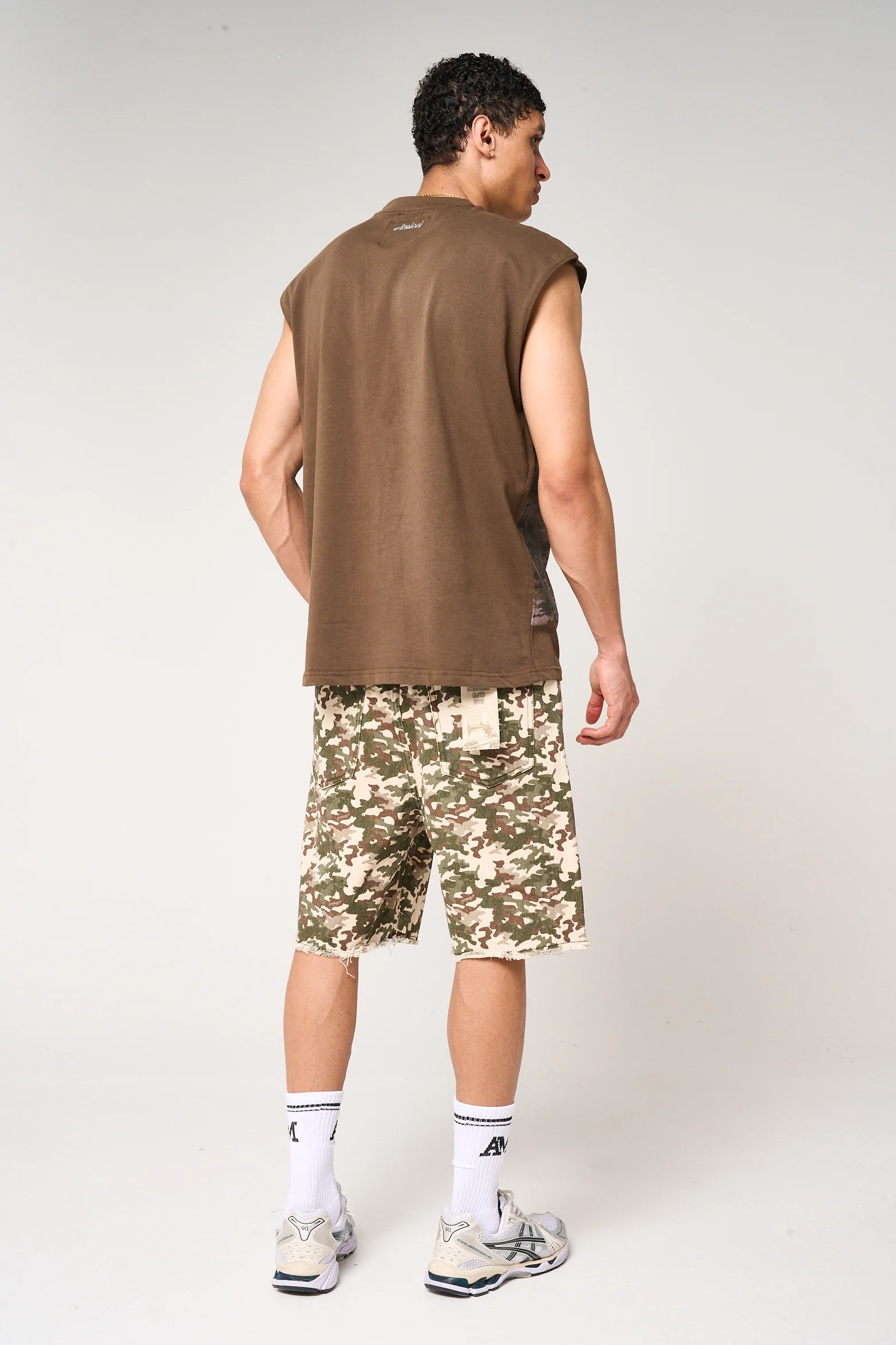 Guerrero Camo Denim Shorts - Image 6