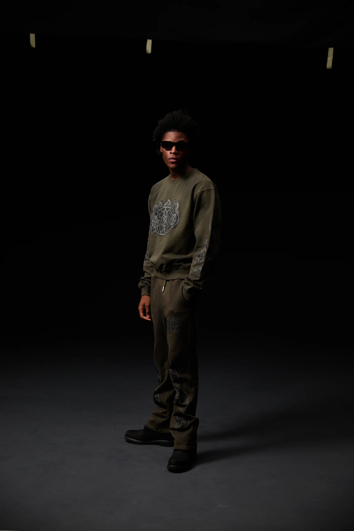 Honova Graphic Pant Green - Image 4