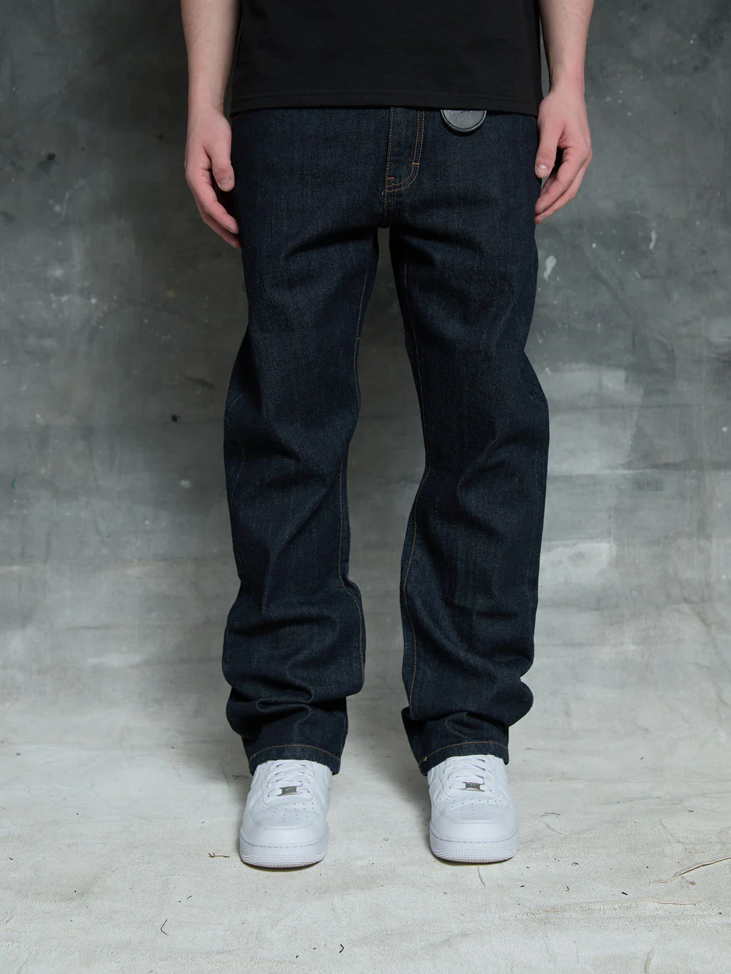 Imelda Raw Straight Jean - Image 3