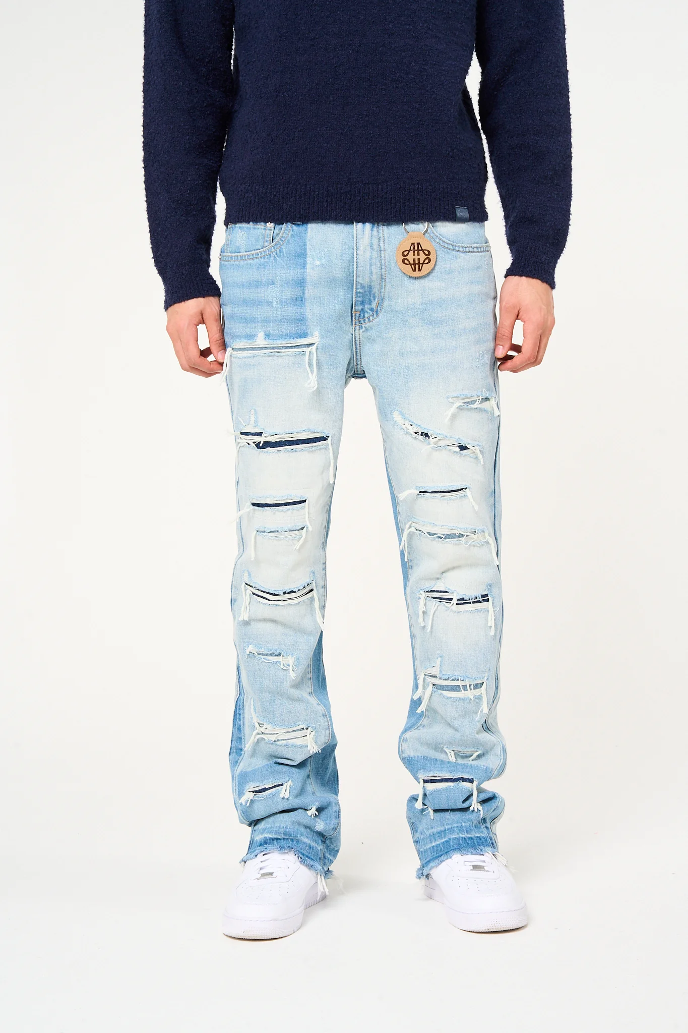 Imola Blue Flare Jean - Image 7