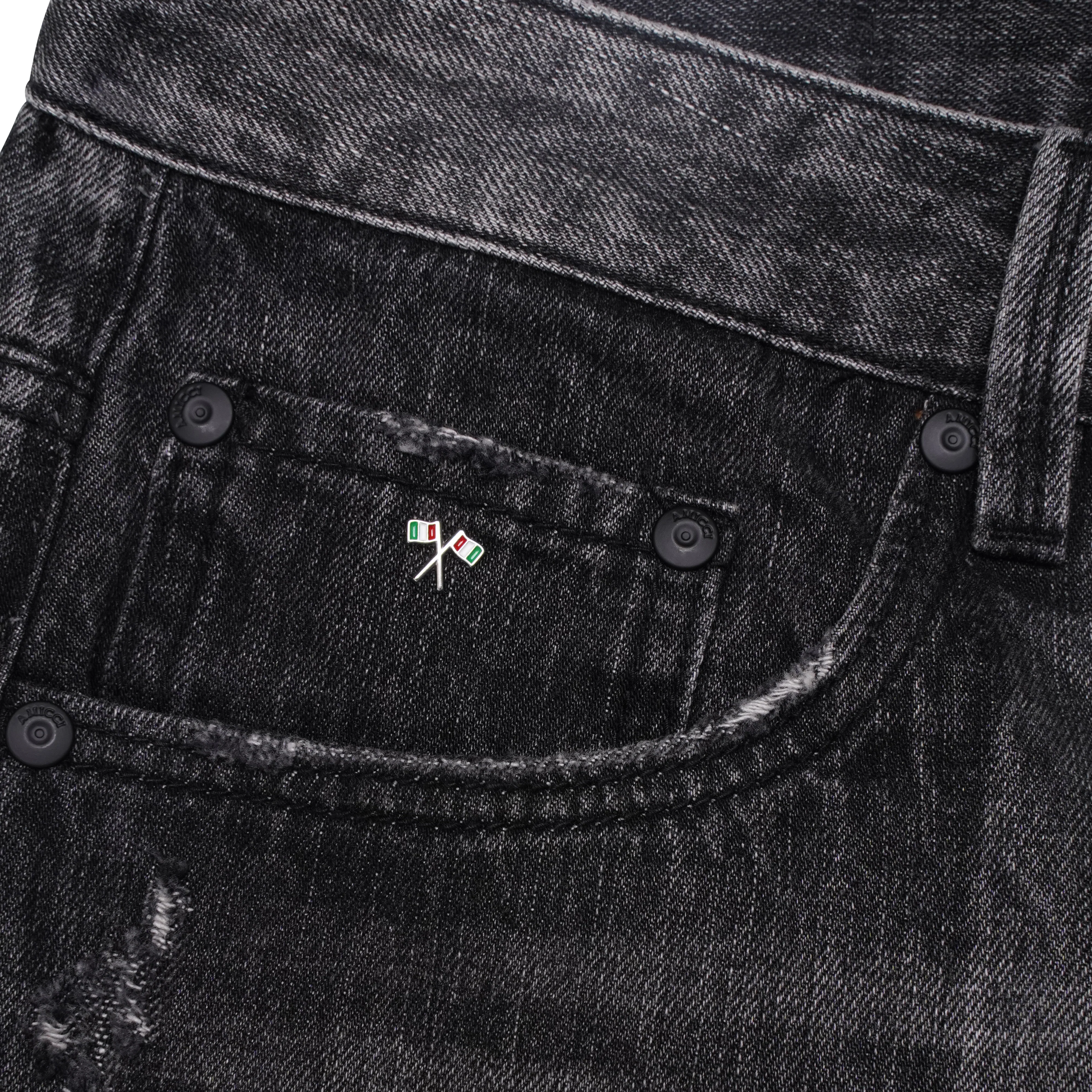 Imola Mid Grey Shorts - Image 7