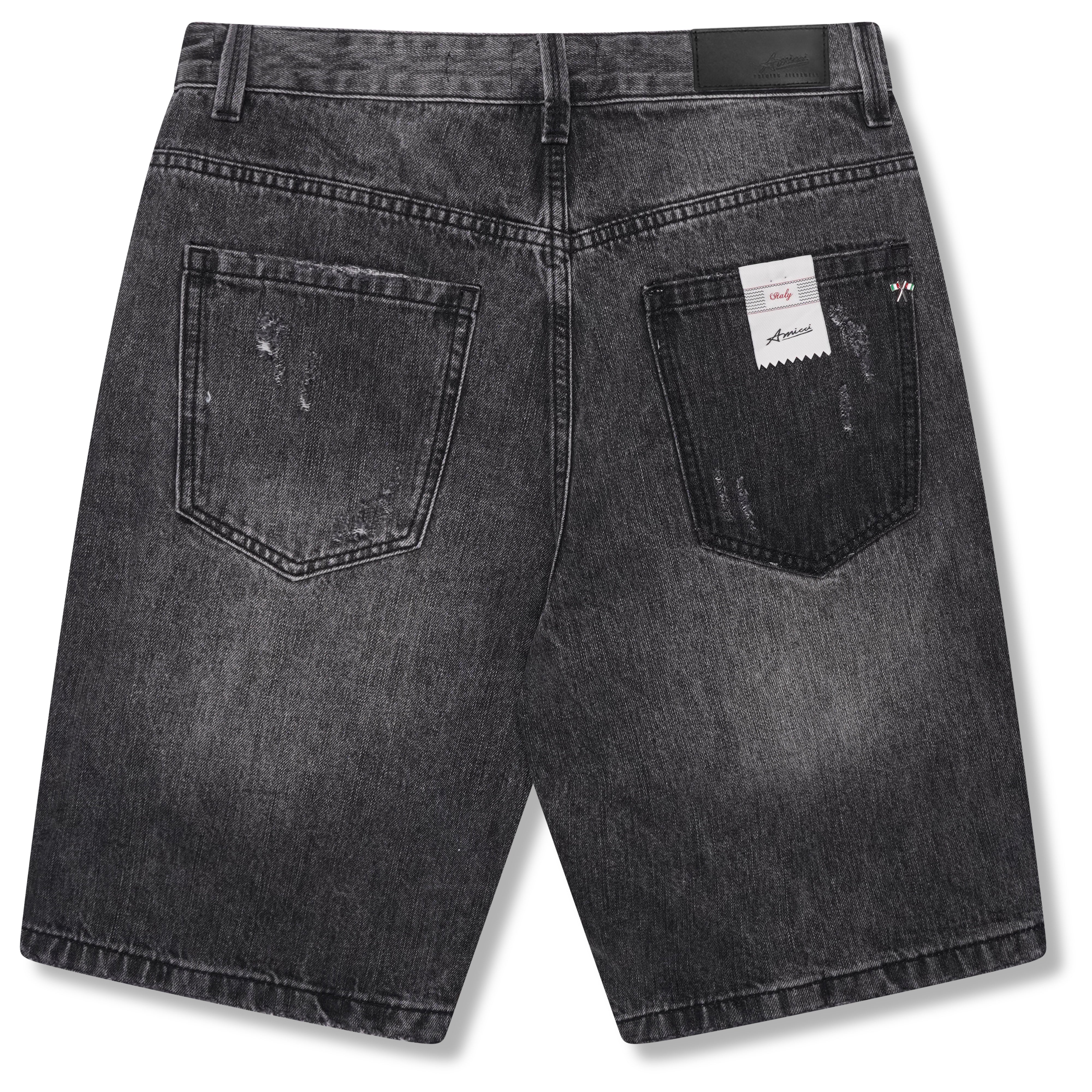 Imola Mid Grey Shorts - Image 9