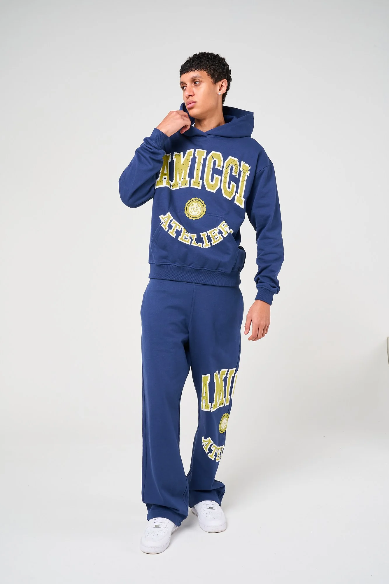 Institute Hoodie Blue - Image 4