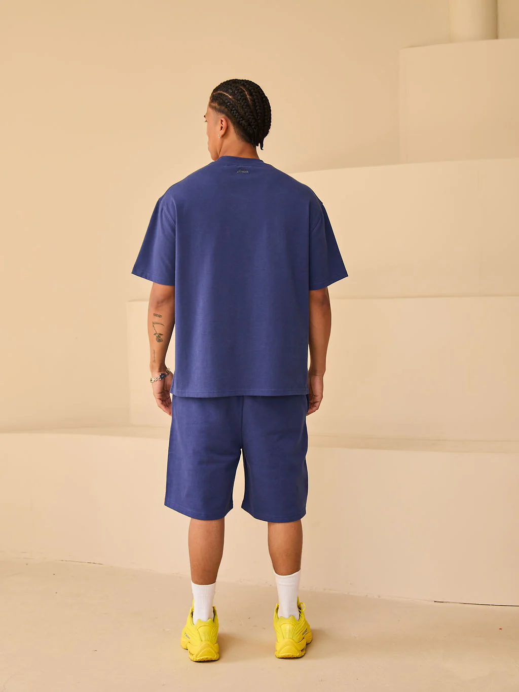 Institute Shorts Navy - Image 7