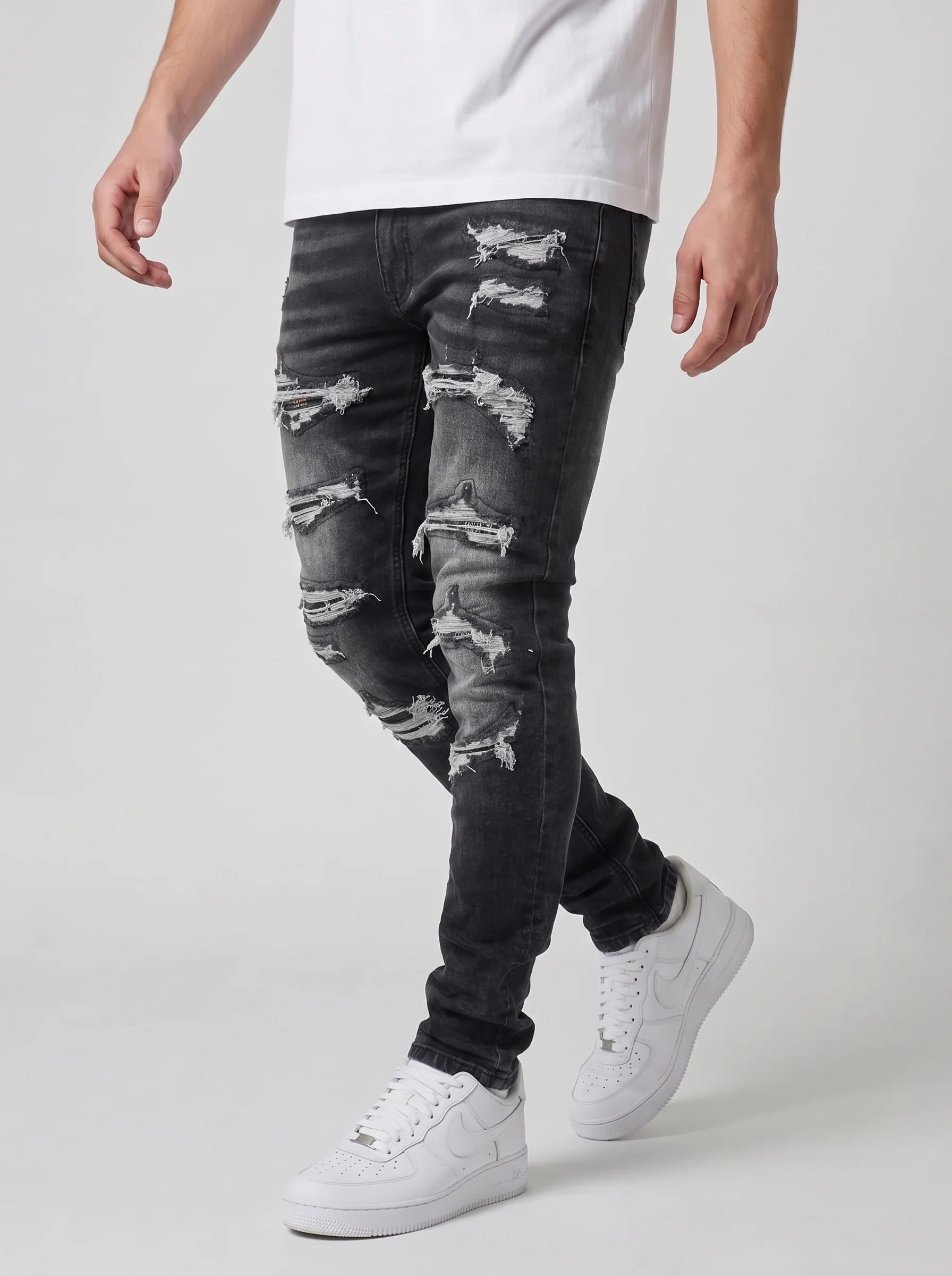 Jacopo Jet Black Jean - Image 3