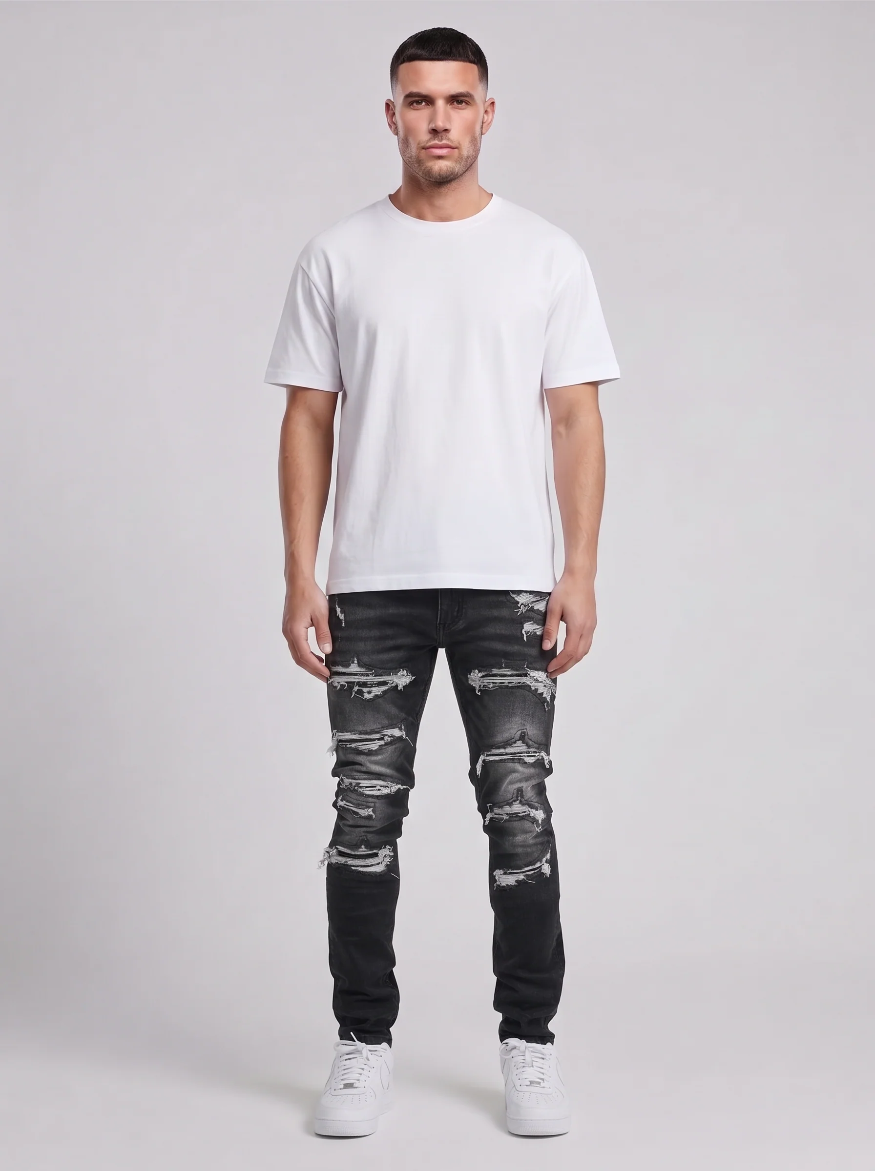 Jacopo Jet Black Jean - Image 4
