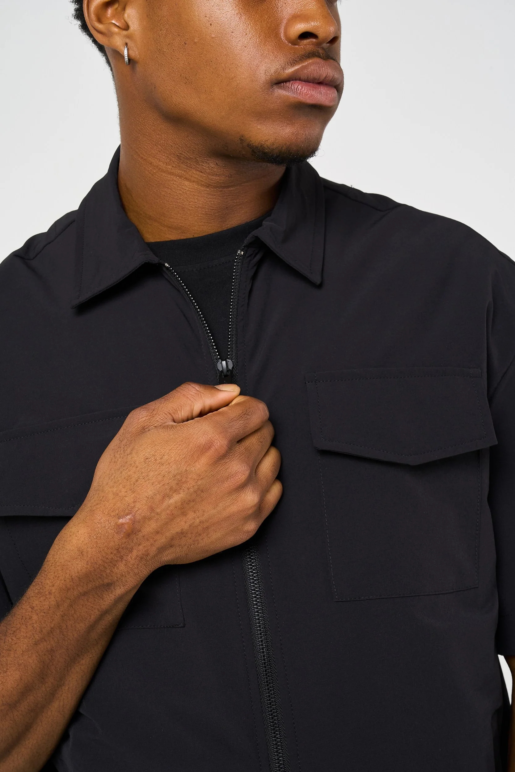 Giamco Black Overshirt - Image 6