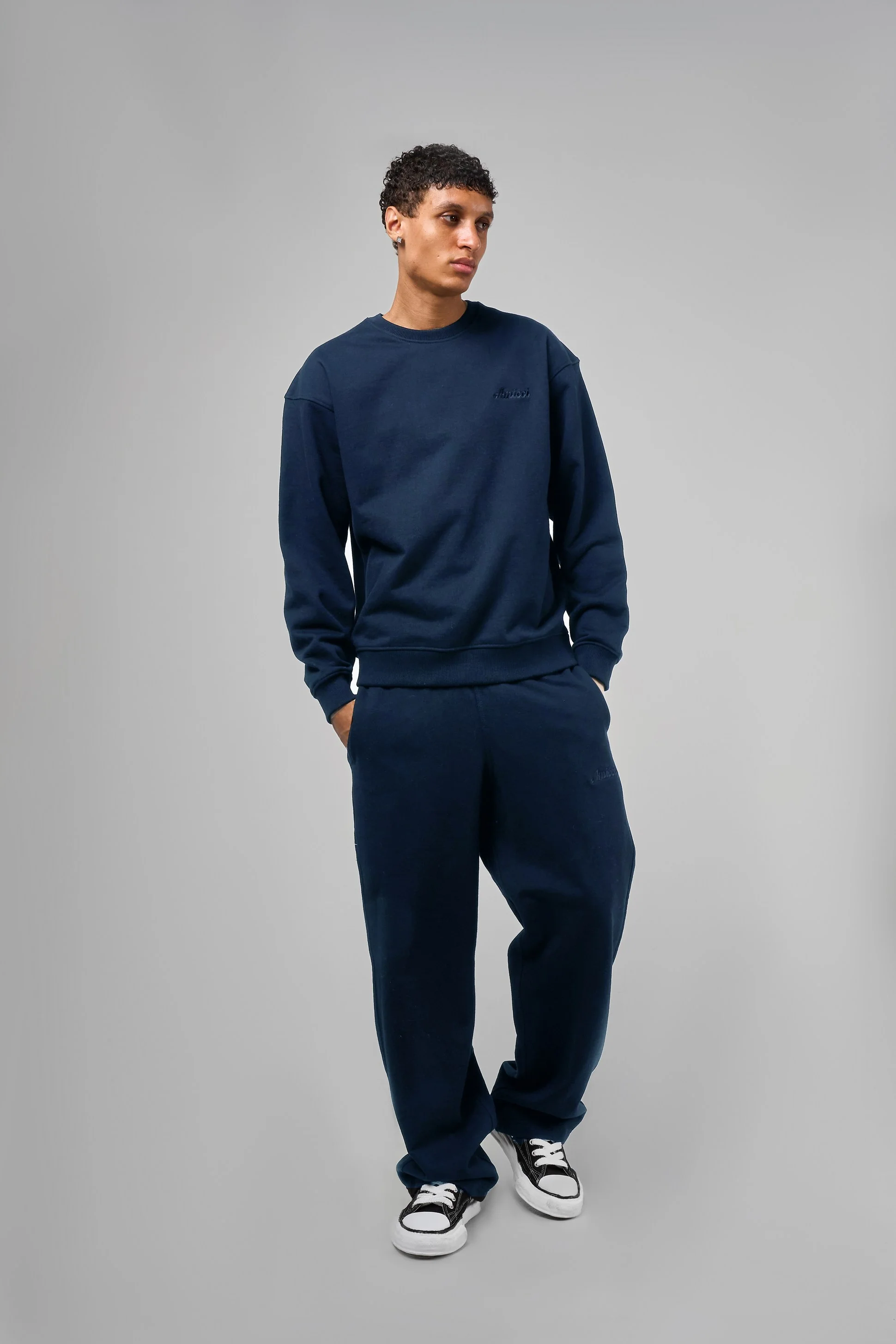 Jerozi Navy Sweatshirt - Image 4