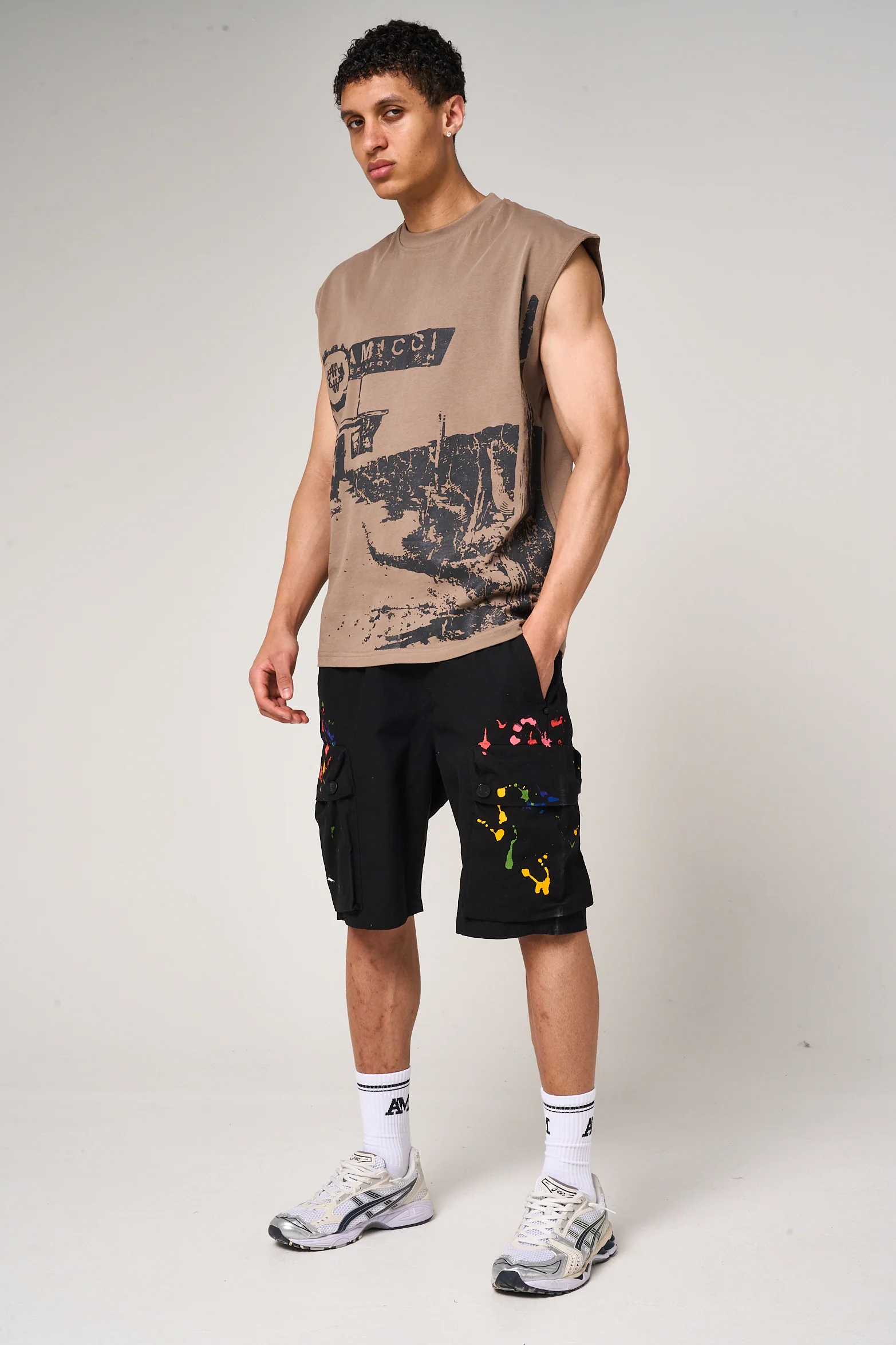 Route Sleeveless Graphic T - Image 5