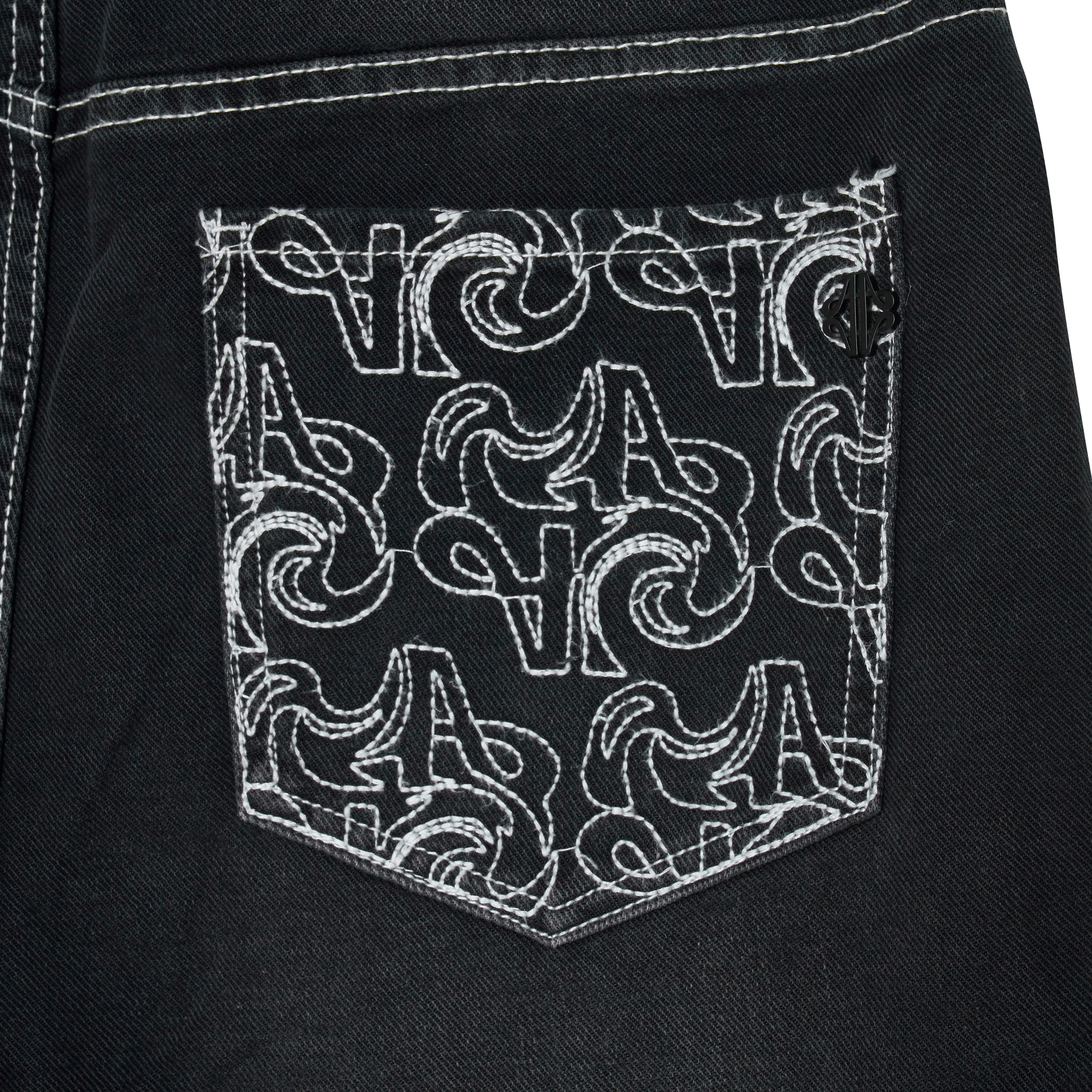 Keshi Denim Shorts Black - Image 12