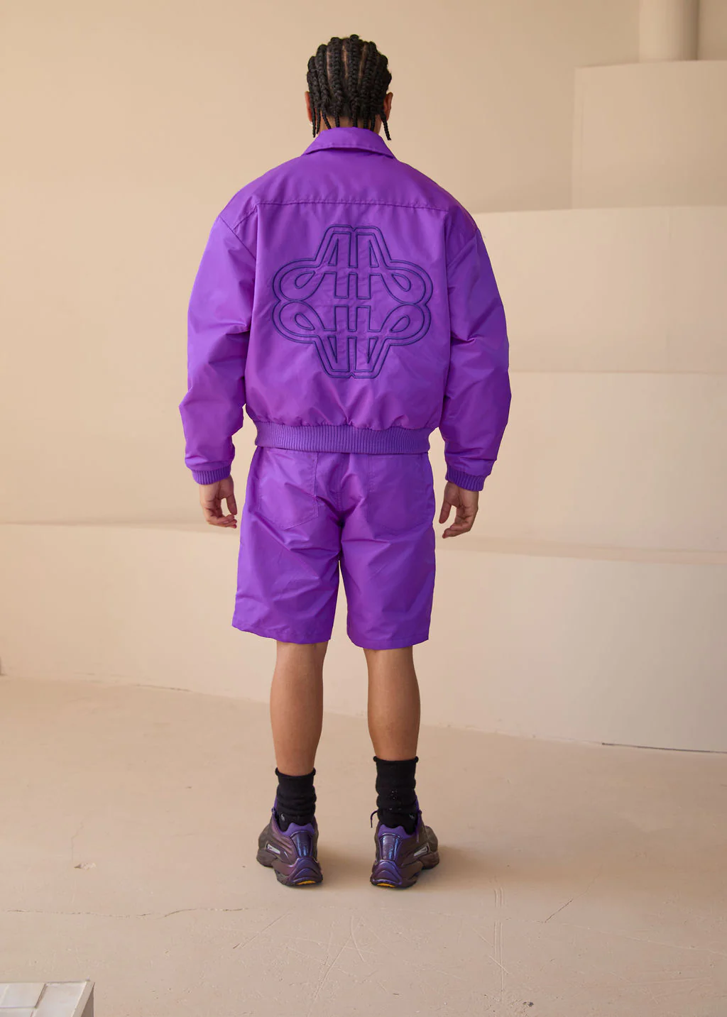 Laredo Shorts Purple - Image 3
