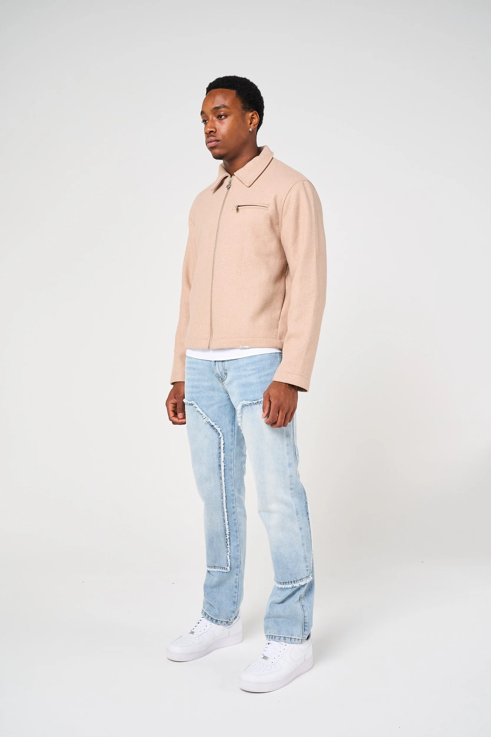 Ludlow Beige Coach Jacket - Image 6