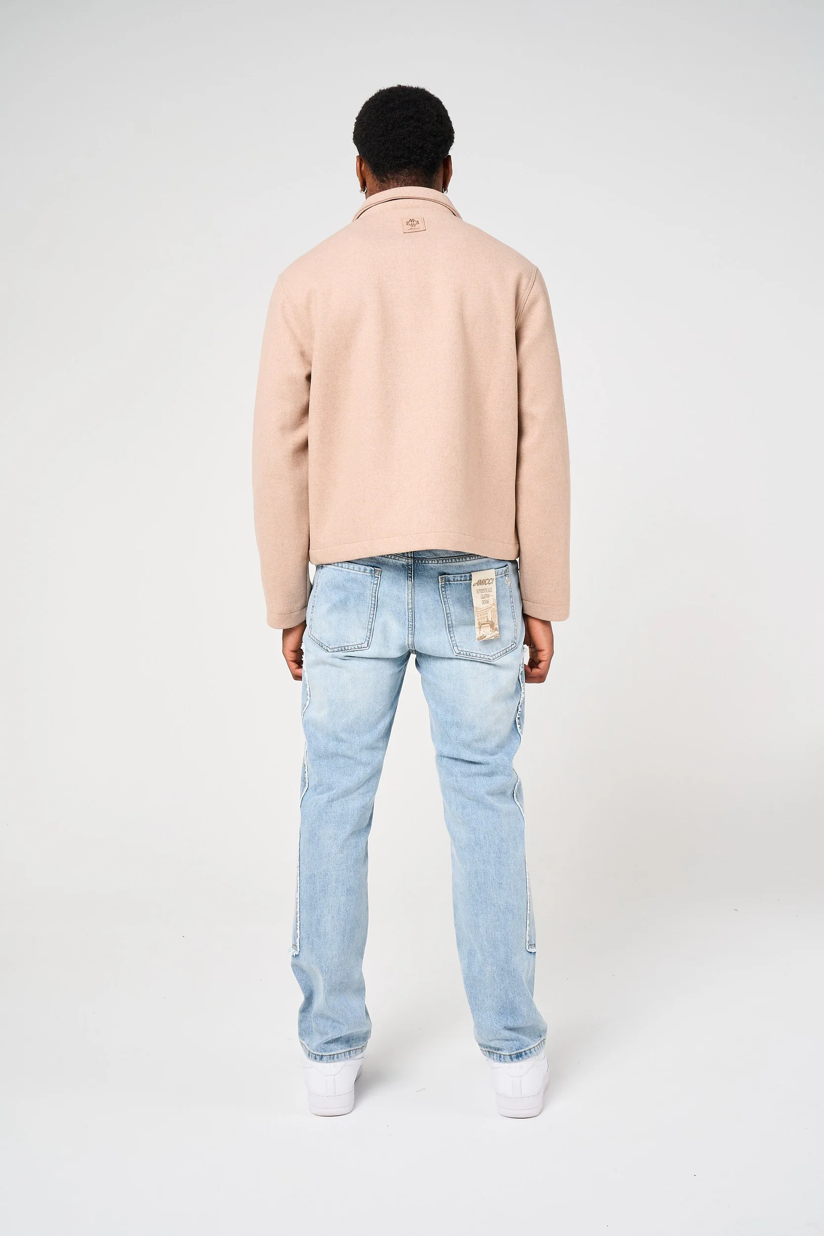 Ludlow Beige Coach Jacket - Image 7