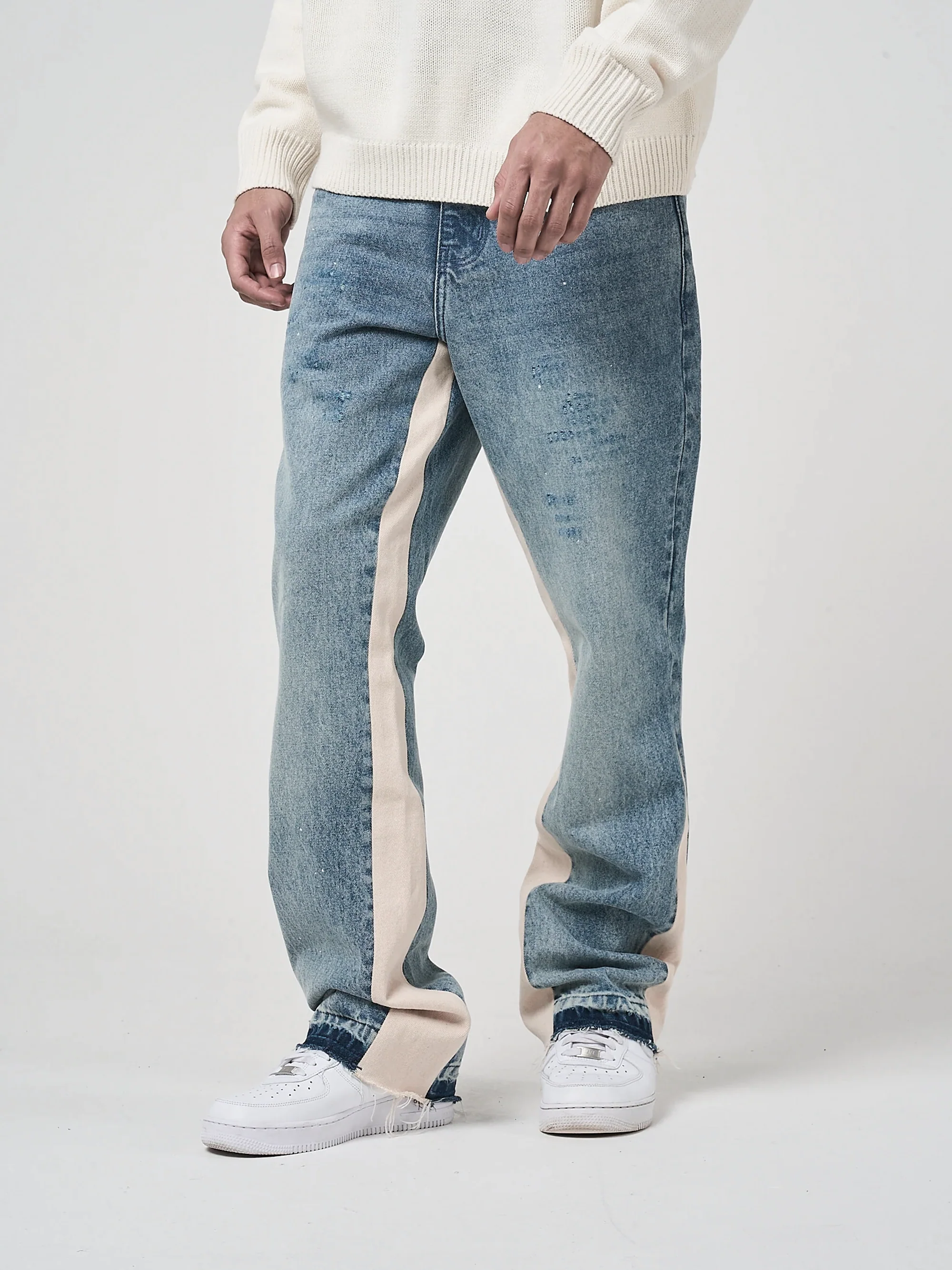 Maranello Blue Flare Jean - Image 3